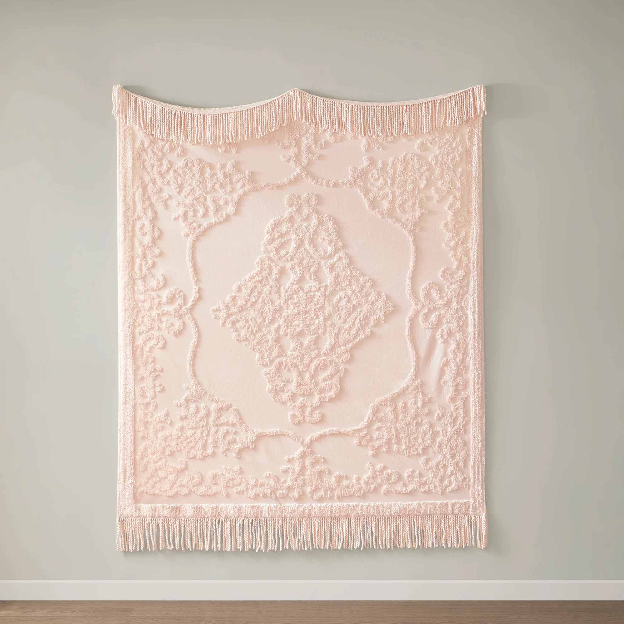 Chloe 100% Cotton Tufted Chenille Lightweight Throw With Fringe Tassel 50" x 60" - Image 17