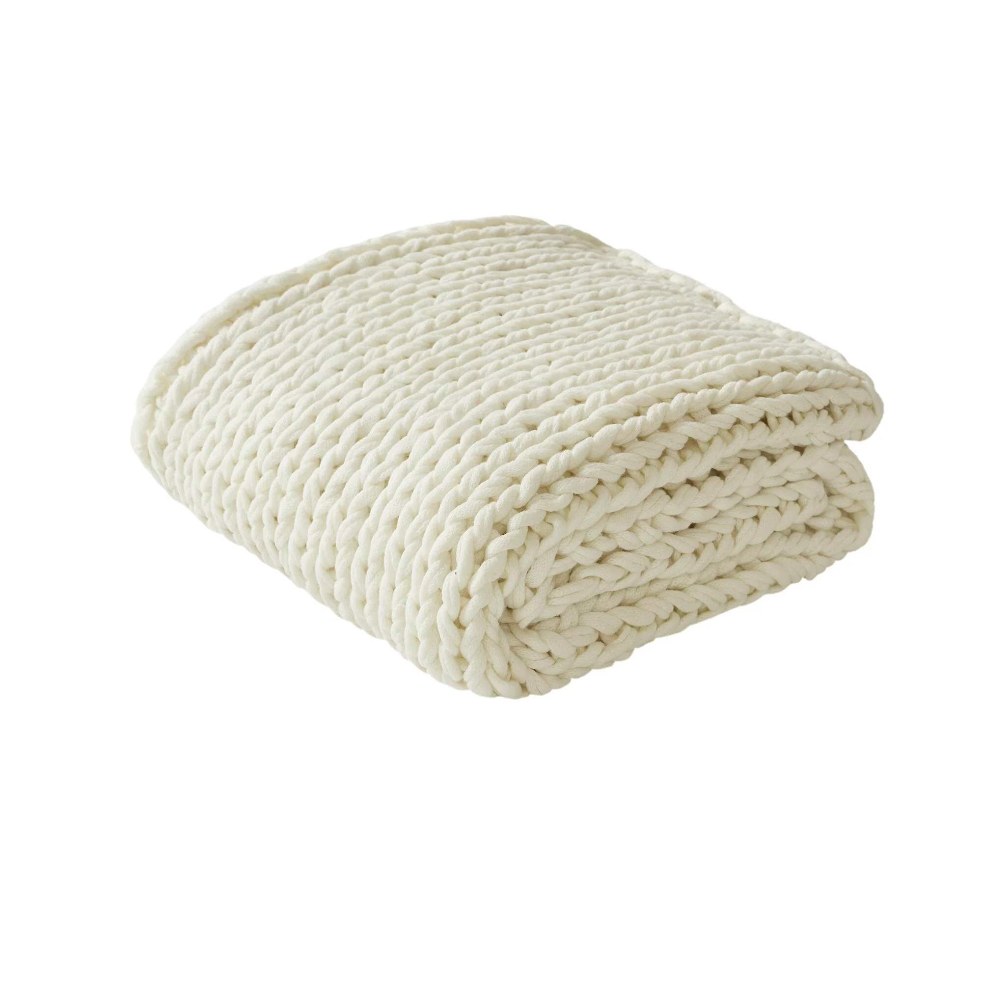 Chunky Double Knit Hand Made Throw Blanket - Image 91