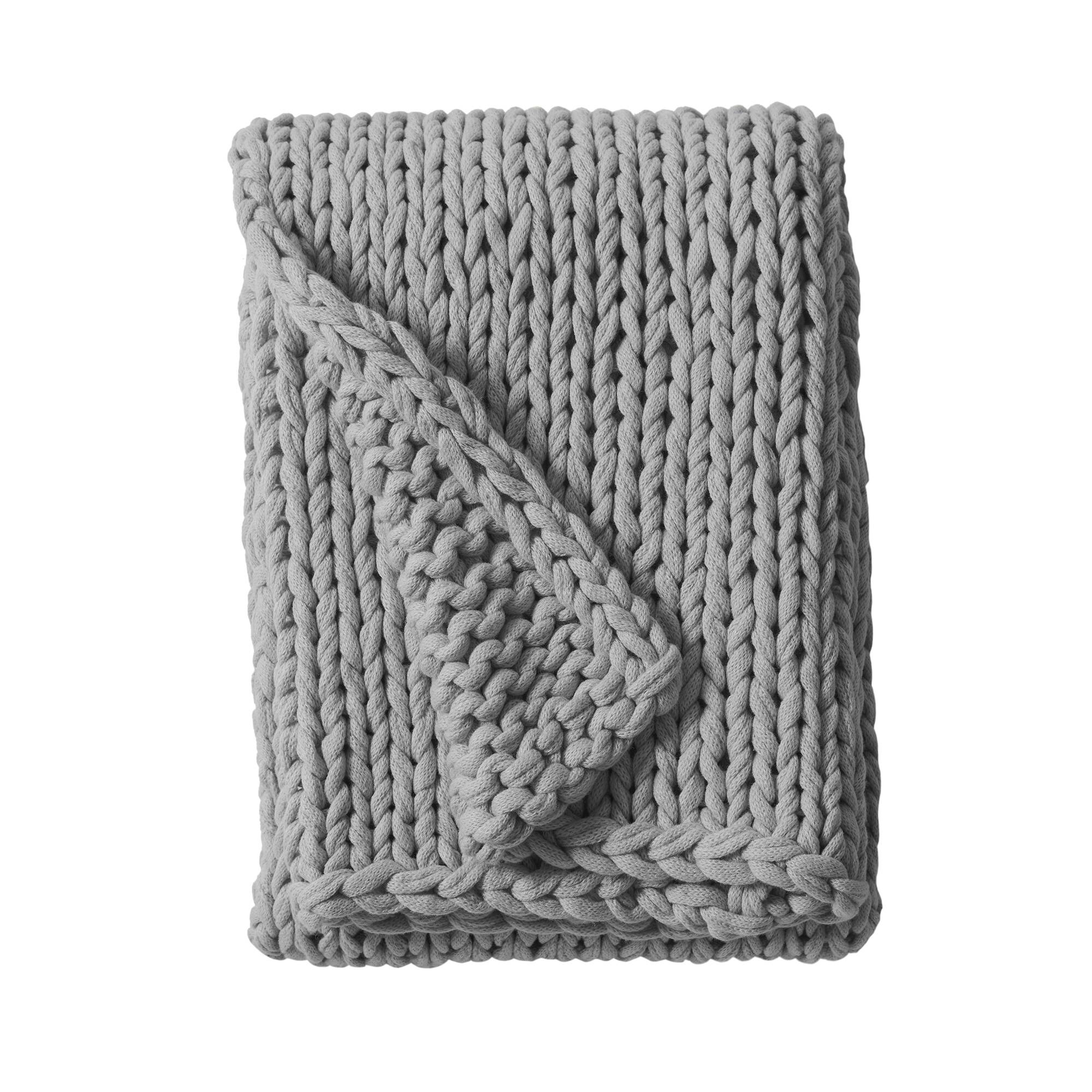 Chunky Double Knit Hand Made Throw Blanket - Image 99