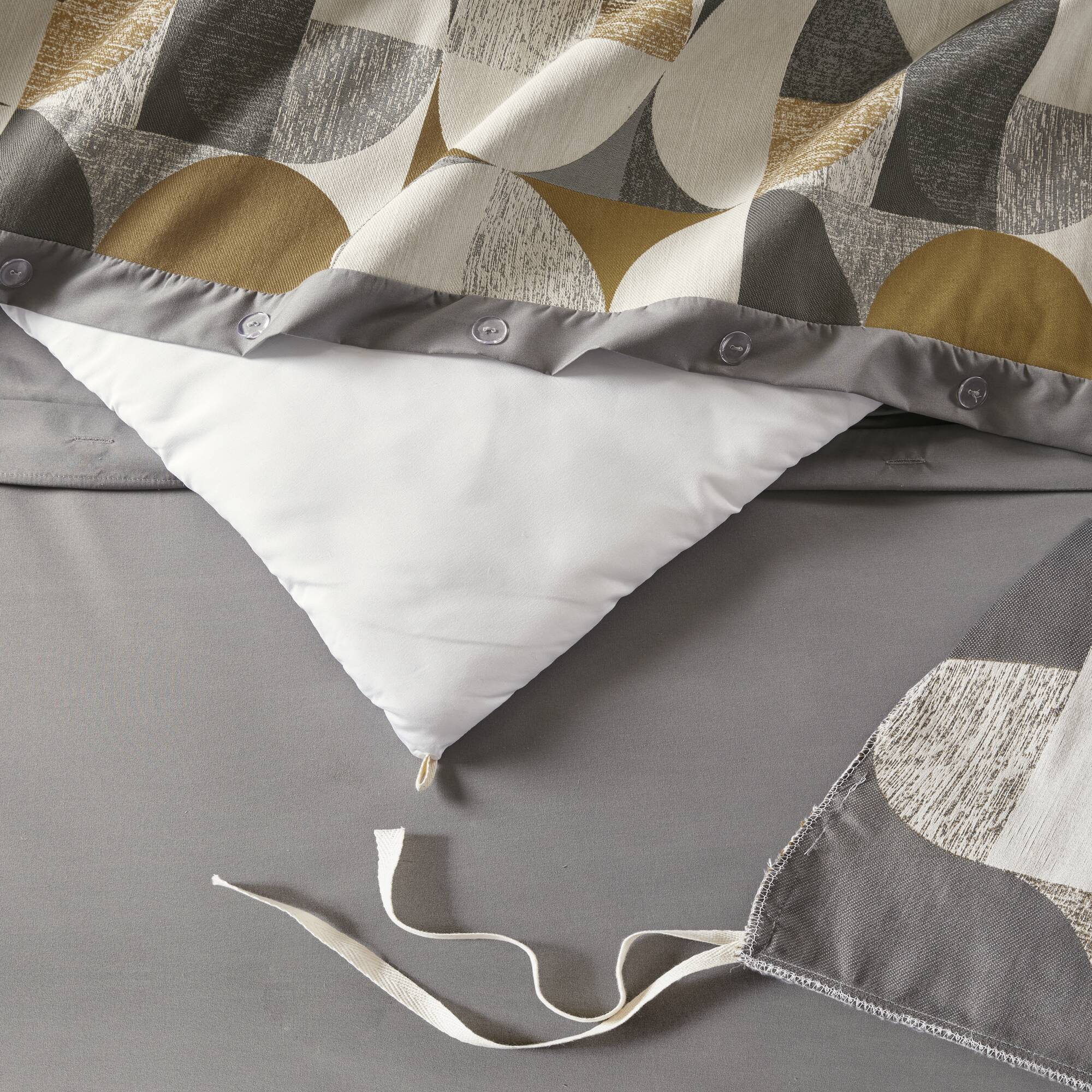 Cirque Jacquard Oversized Duvet Style Comforter Set - Image 8