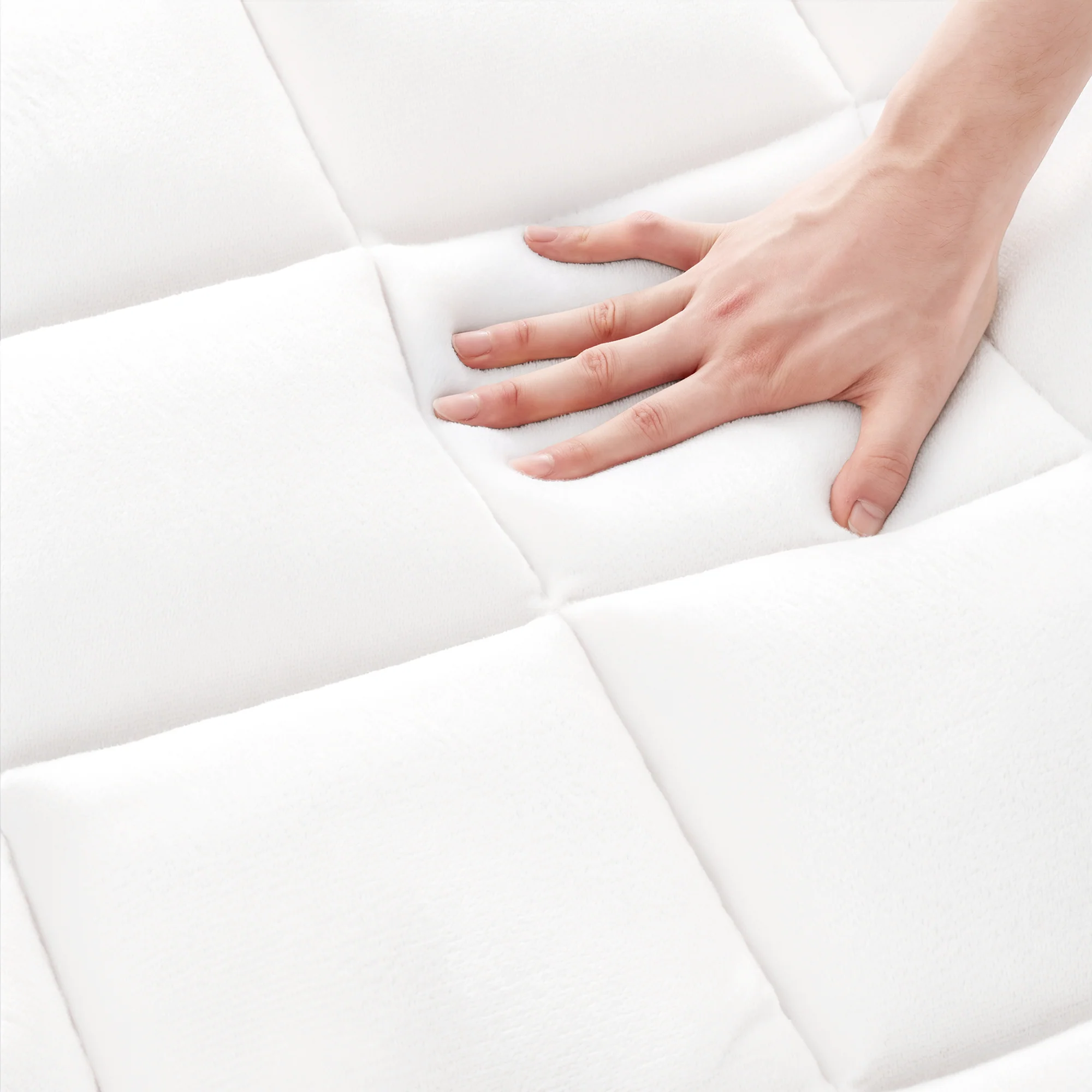 Cloud Soft Overfilled Plush Hypoallergenic Down Alternative Waterproof Mattress Pad - Image 4