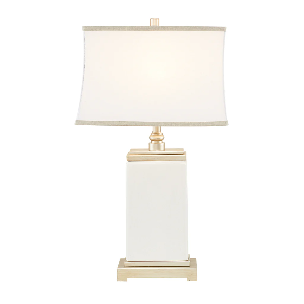 Colette Rectangular Ceramic Table Lamp - Image 3