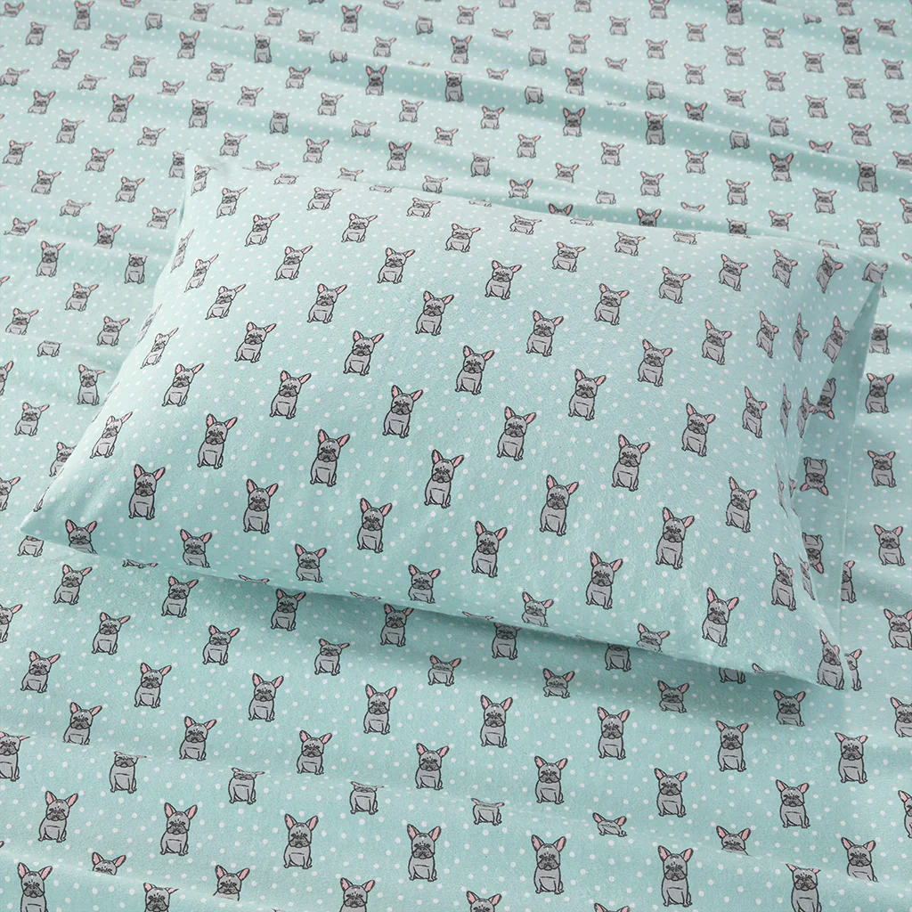 Cozy Cotton Flannel Printed Sheet Set - Image 116