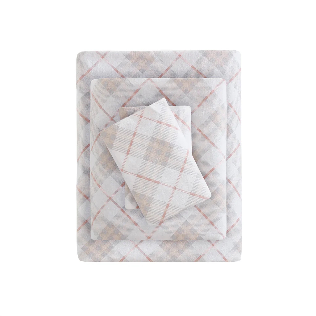 Cozy Cotton Flannel Printed Sheet Set - Image 158