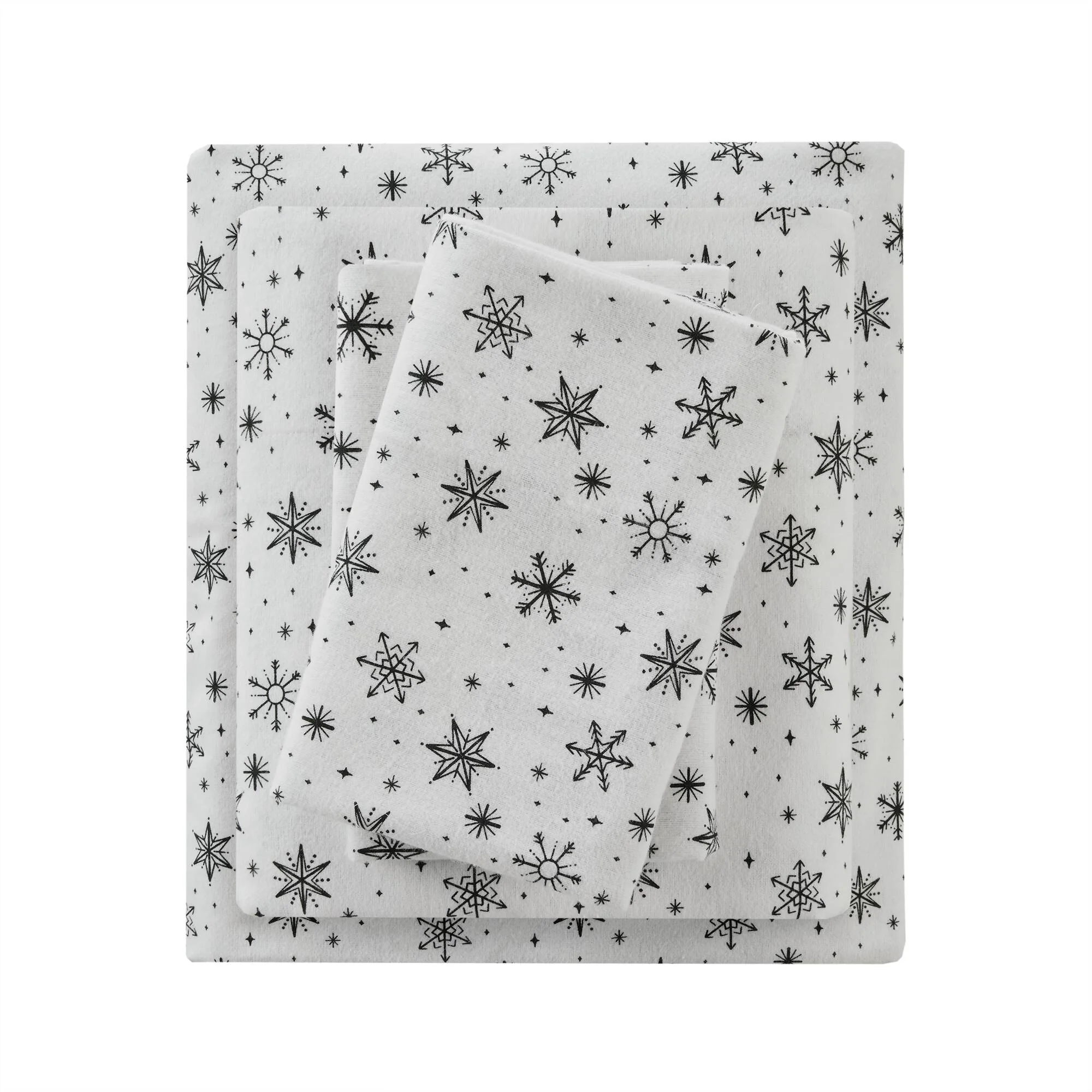 Cozy Cotton Flannel Printed Sheet Set - Image 20