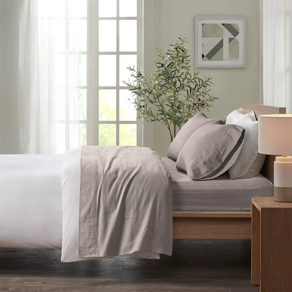Cozy Cotton Flannel Printed Sheet Set - Image 64