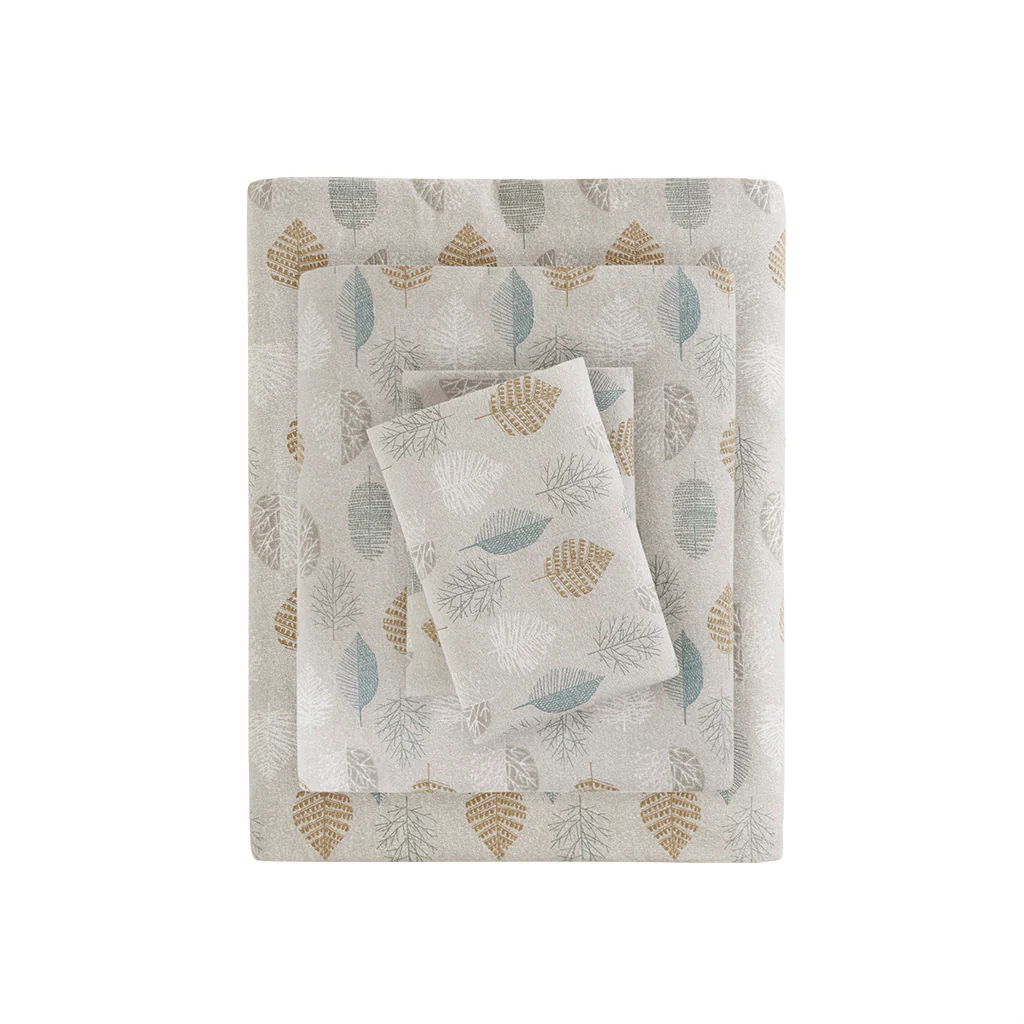 Cozy Cotton Flannel Printed Sheet Set - Image 79