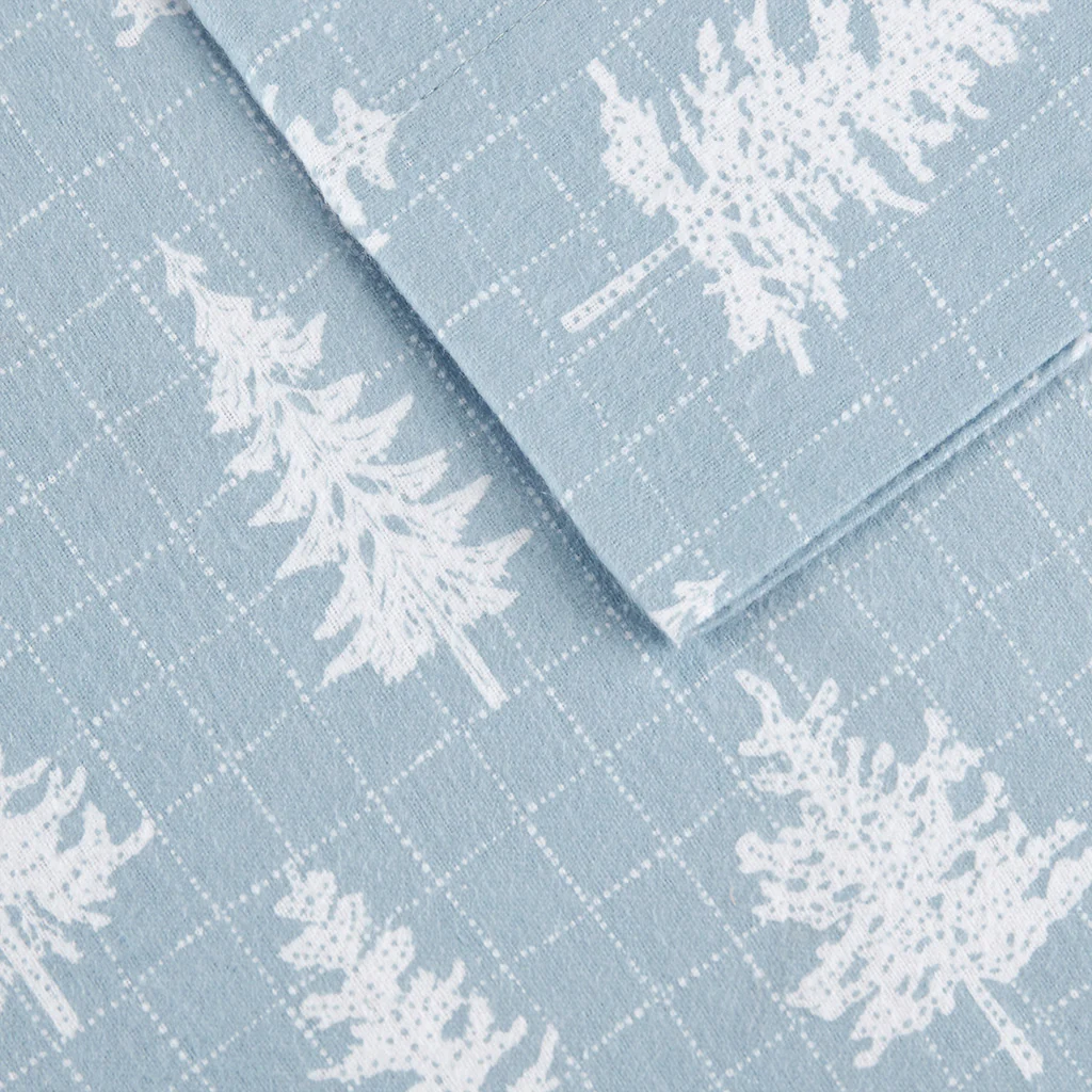 Cozy Cotton Flannel Printed Sheet Set - Image 86