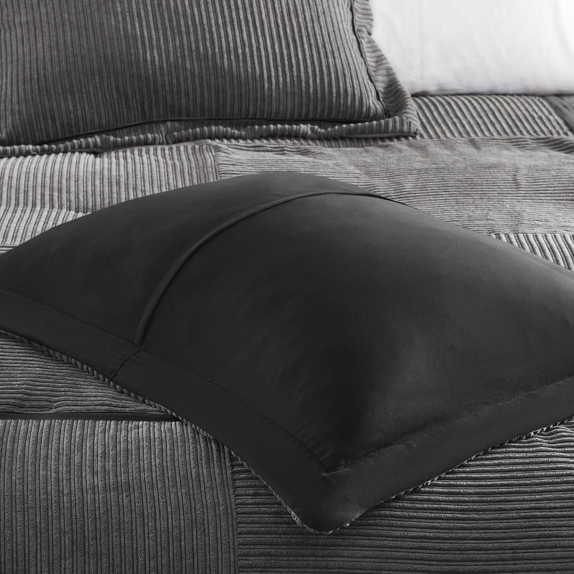 Dallas 7-Piece Micro Corduroy Comforter Set - Image 13