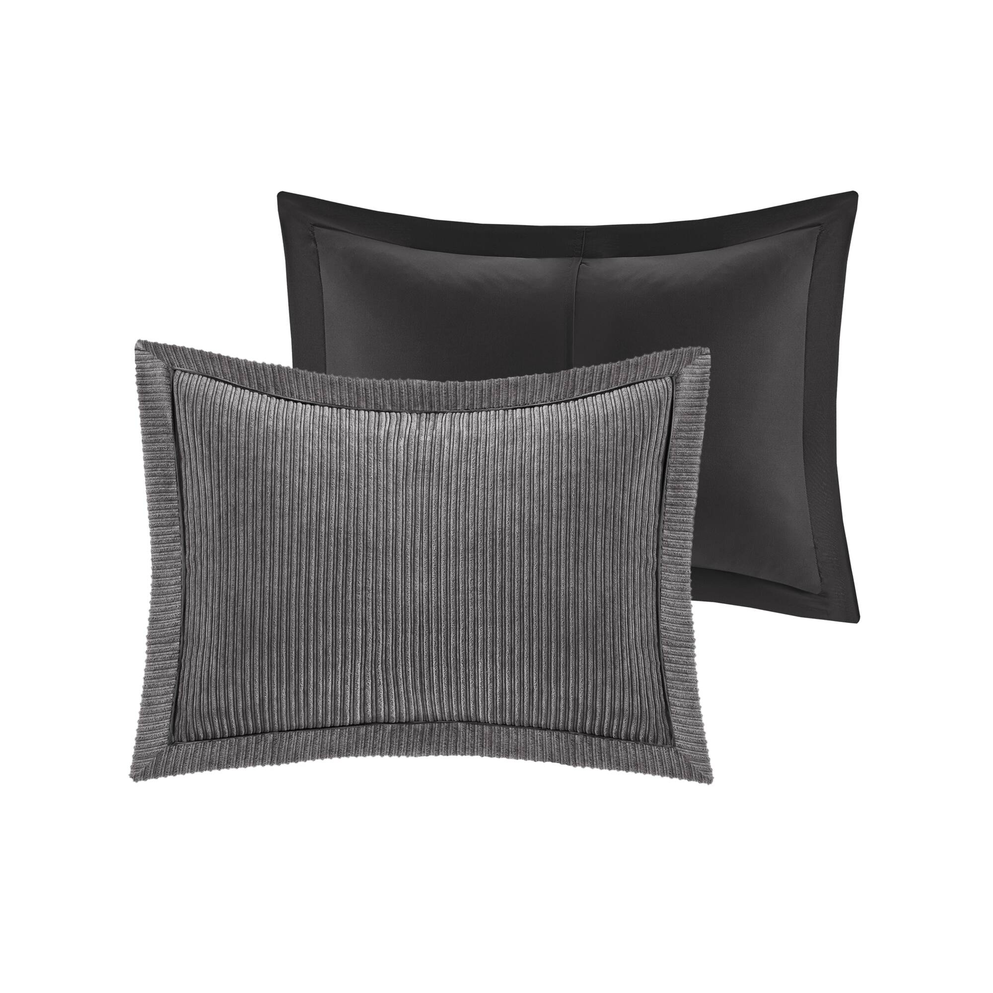 Dallas 7-Piece Micro Corduroy Comforter Set - Image 28