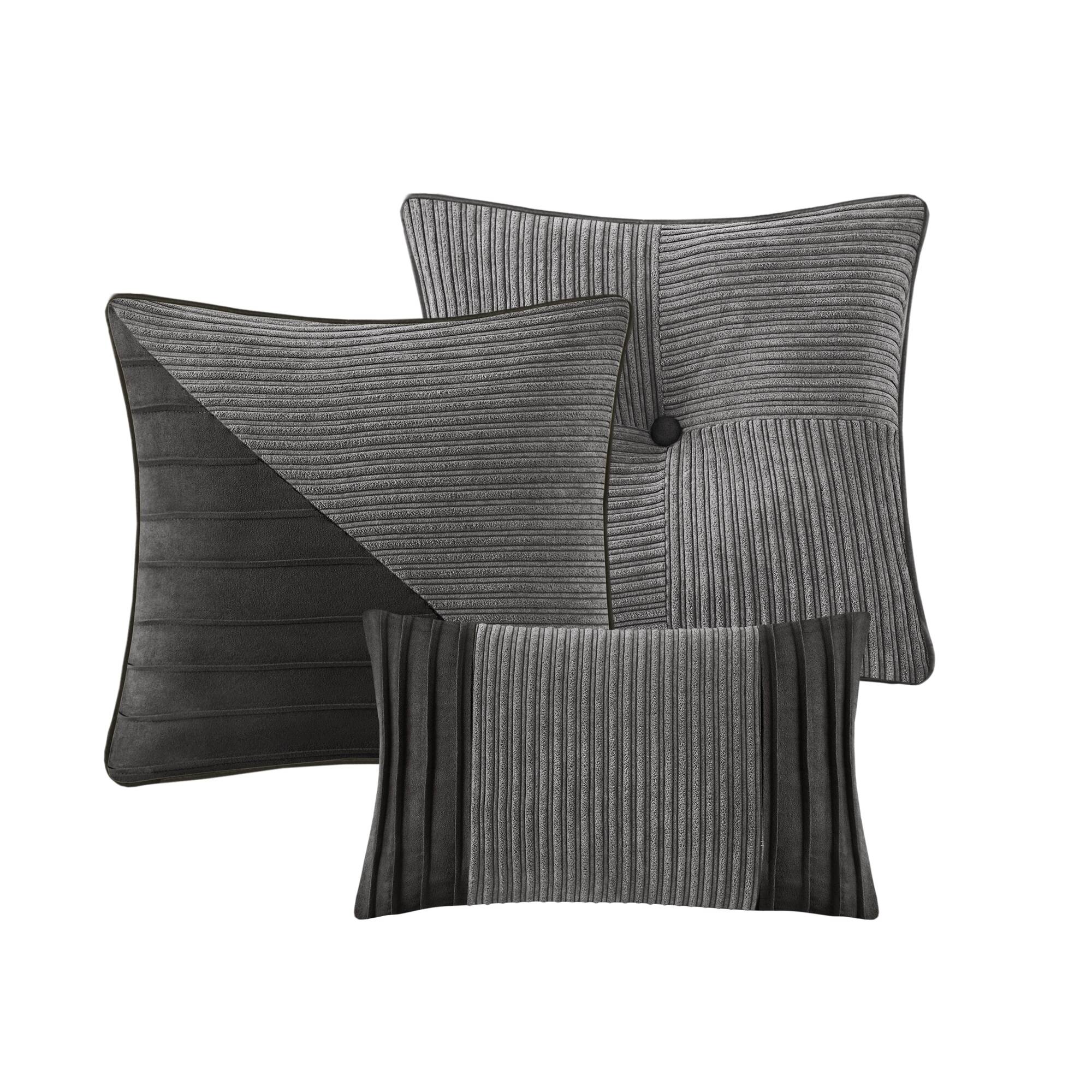 Dallas 7-Piece Micro Corduroy Comforter Set - Image 31