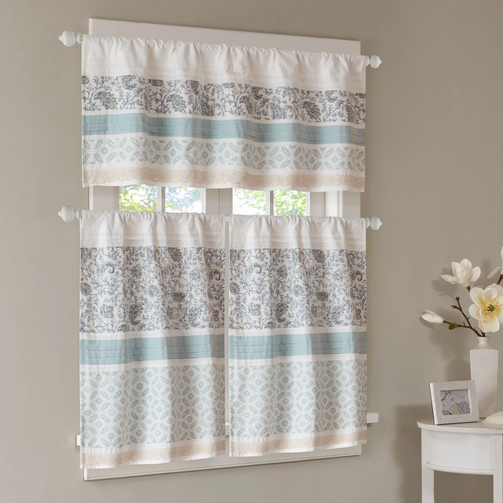 Dawn Printed and Pieced Rod Pocket Valance - Image 6