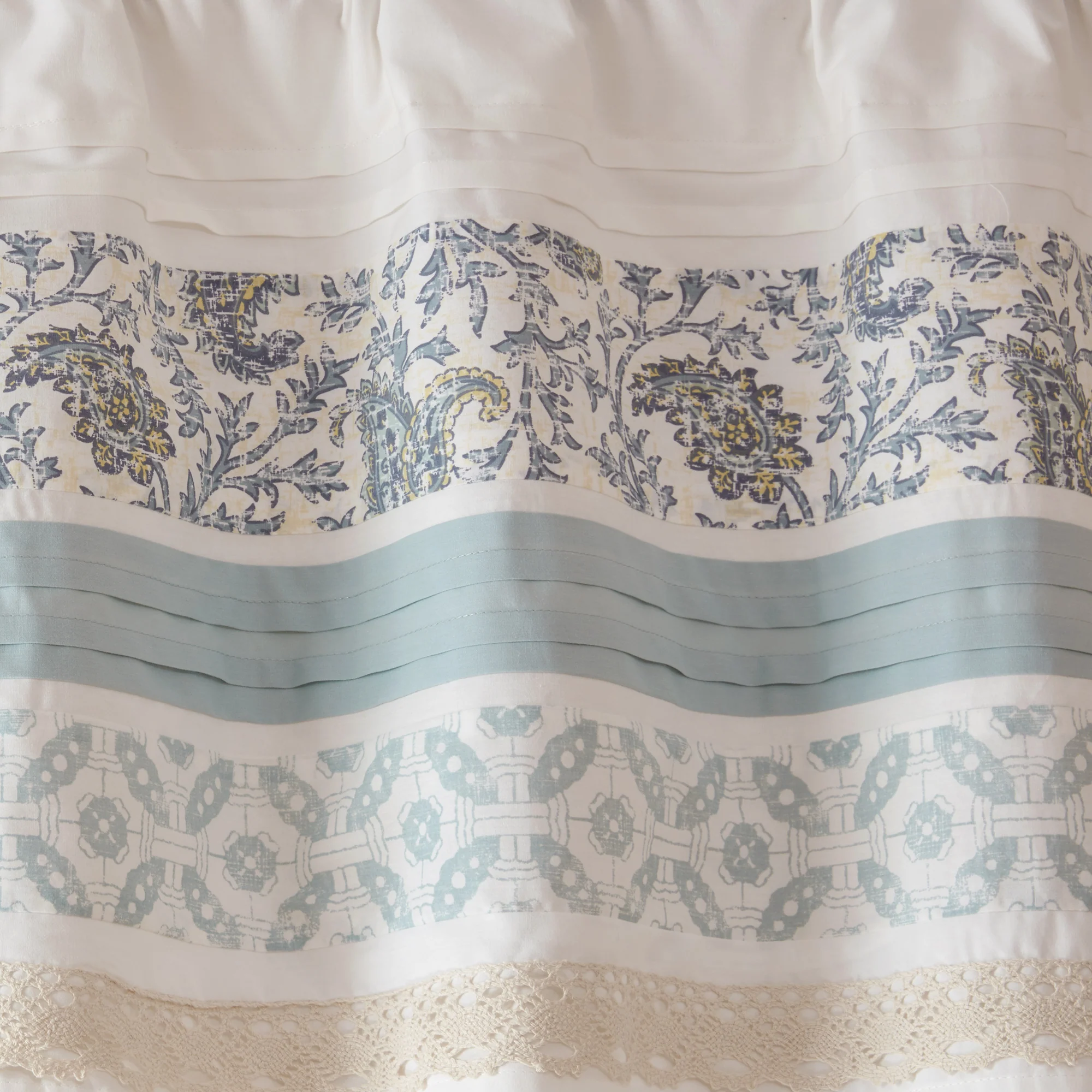 Dawn Printed and Pieced Rod Pocket Valance - Image 7