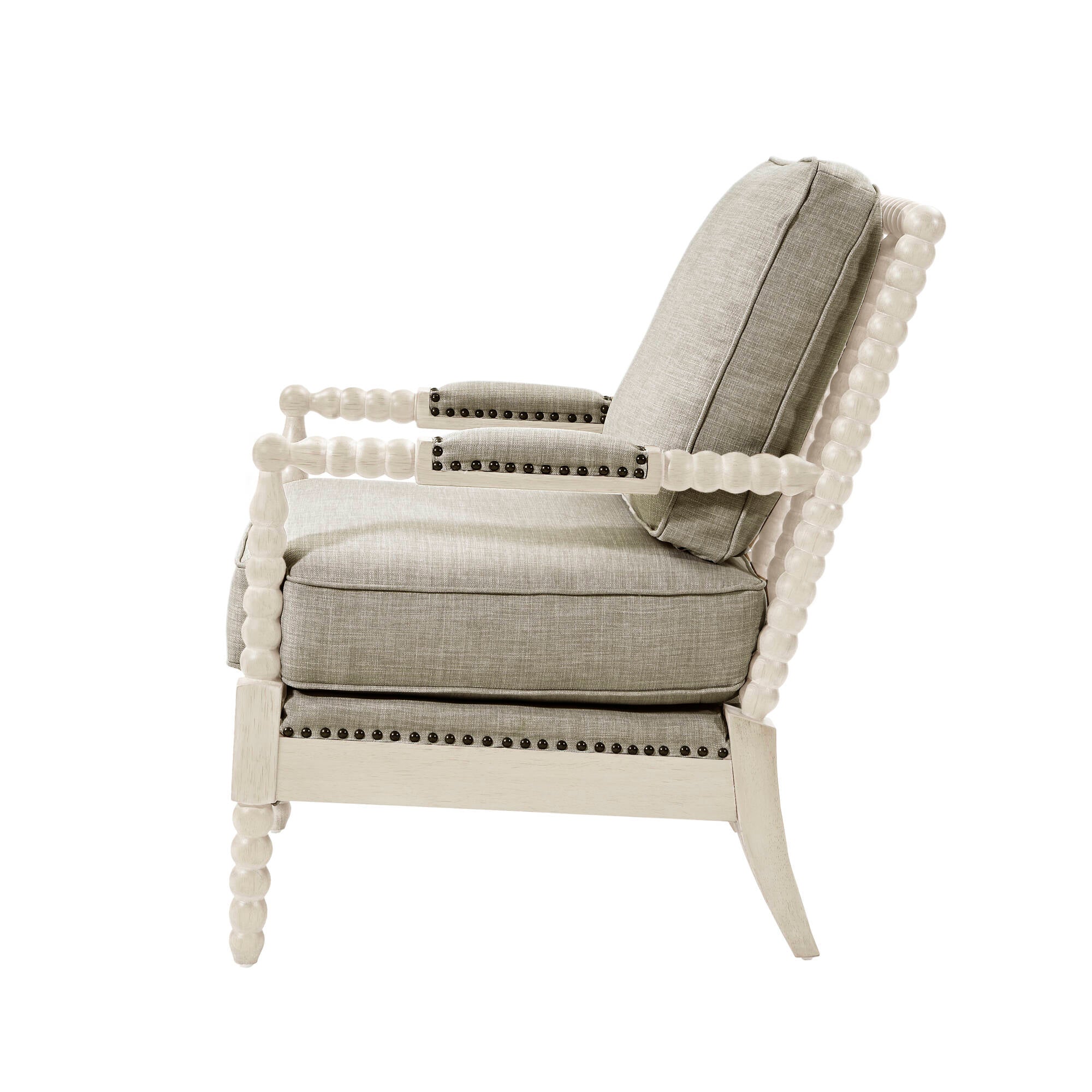 Donohue Turned Wood Frame Armchair - Image 23