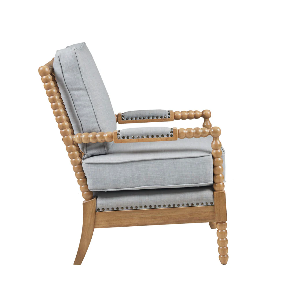 Donohue Turned Wood Frame Armchair - Image 25