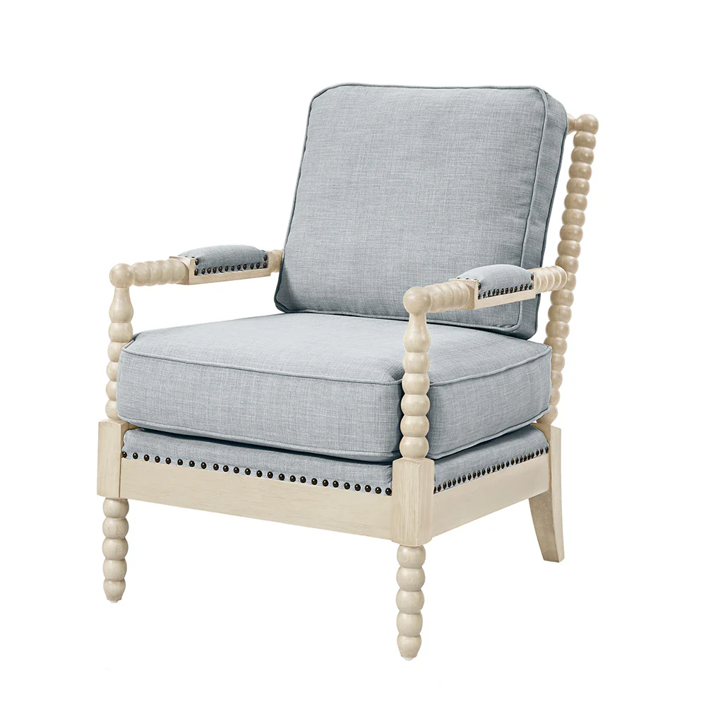 Donohue Turned Wood Frame Armchair - Image 26