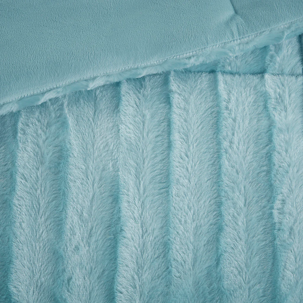 Duke Faux Fur Comforter Mini Set - Image 23