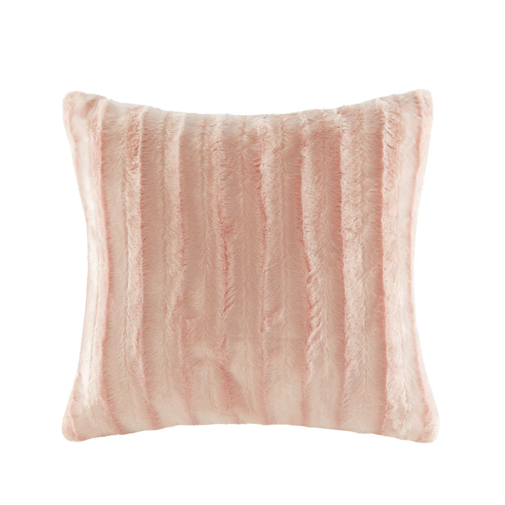 Duke Faux Fur Square Pillow - Image 4