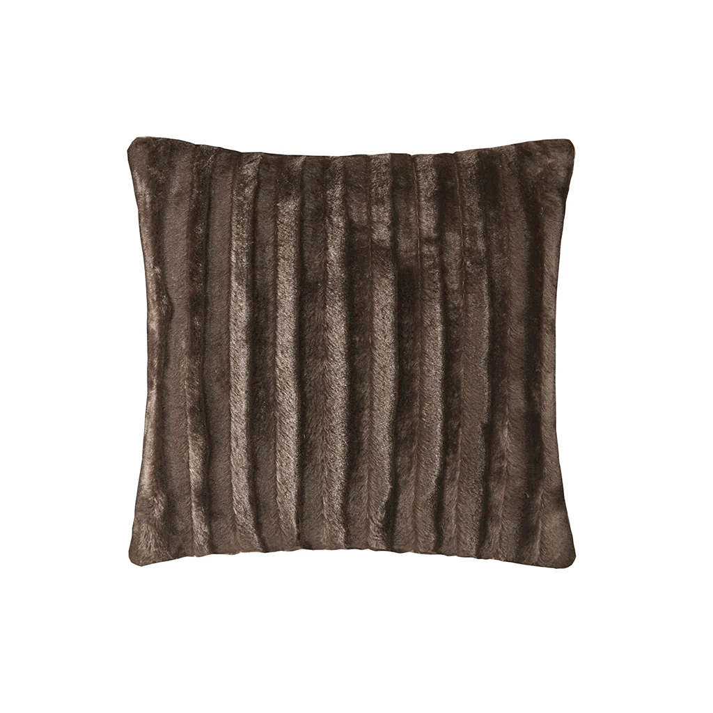 Duke Faux Fur Square Pillow - Image 5