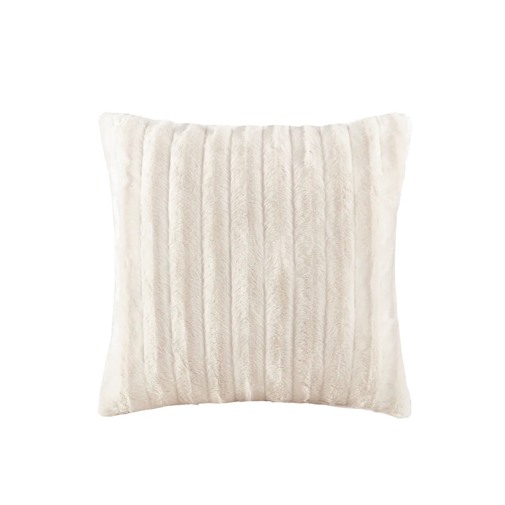 Duke Faux Fur Square Pillow - Image 6