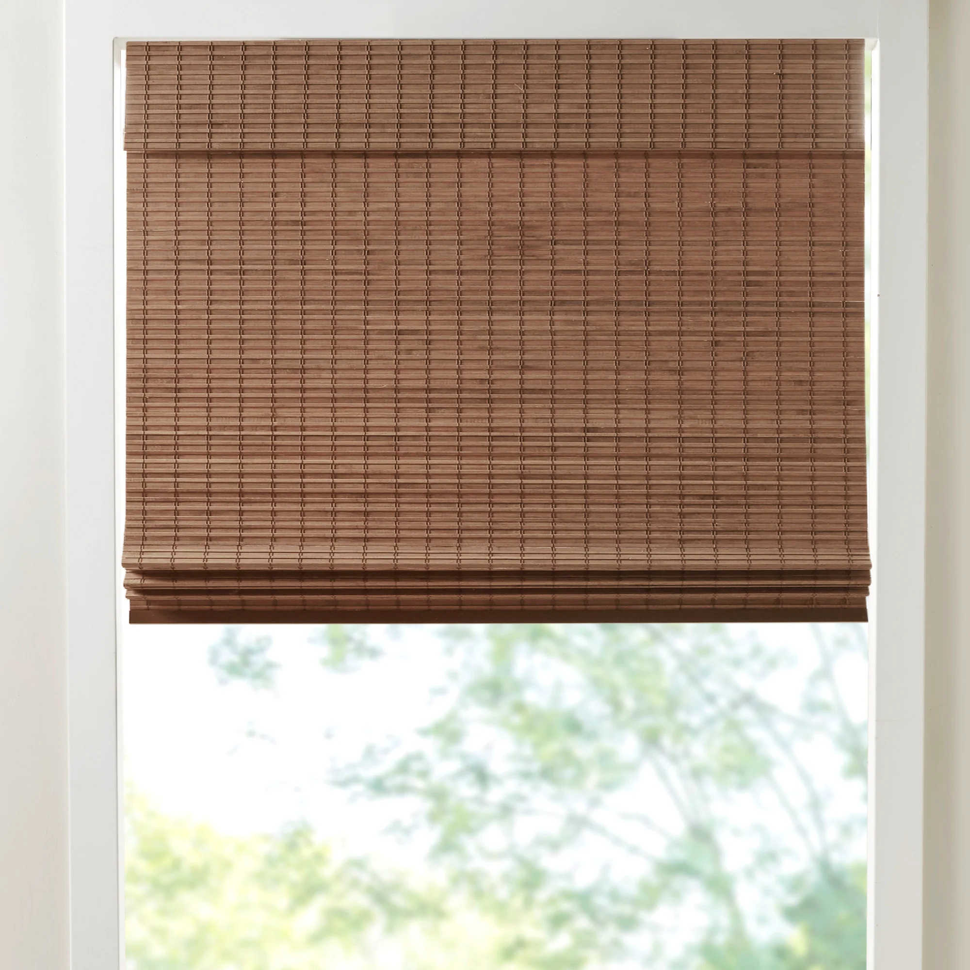 Eastfield Bamboo Light Filtering Roman Shade 64"L - Image 27