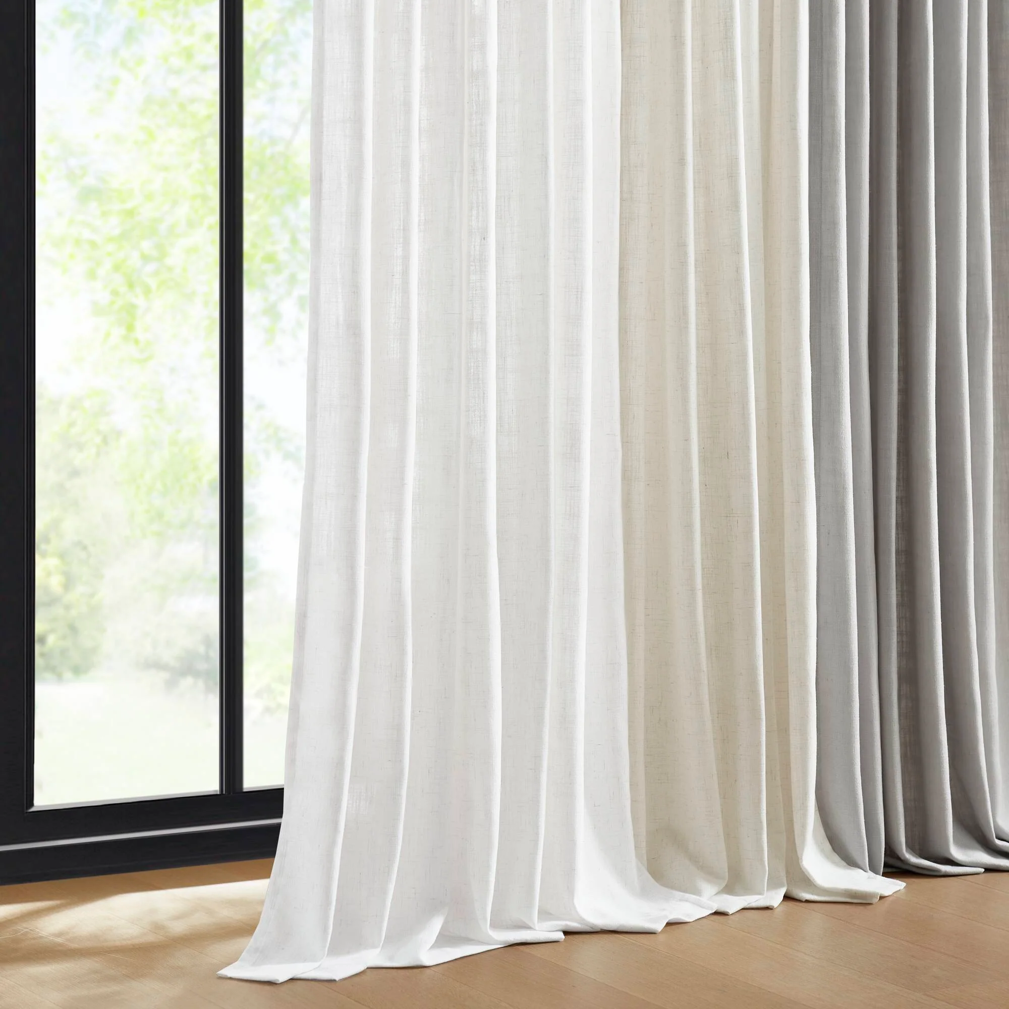 Emery 300gsm Poly Linen with 7 Pinch Pleat per Piece - Image 34