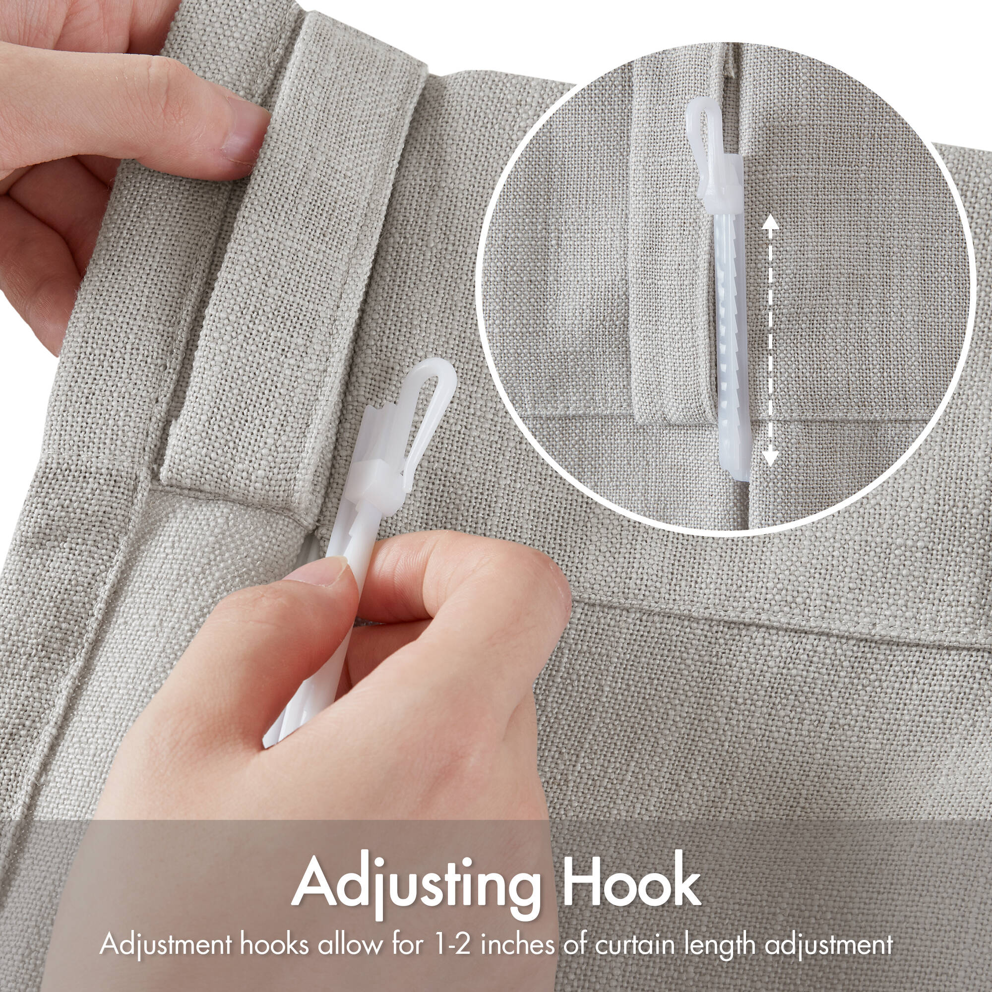 Emery 300gsm Poly Linen with 7 Pinch Pleat per Piece - Image 57