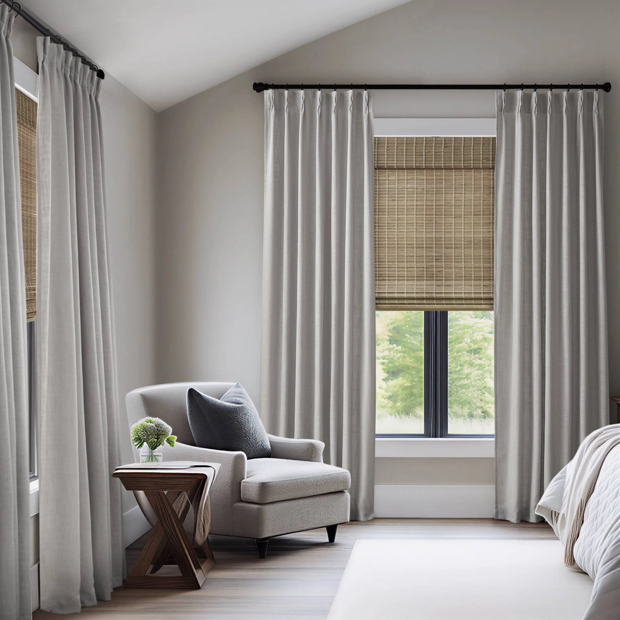 Emery 300gsm Poly Linen with 7 Pinch Pleat per Piece - Image 76