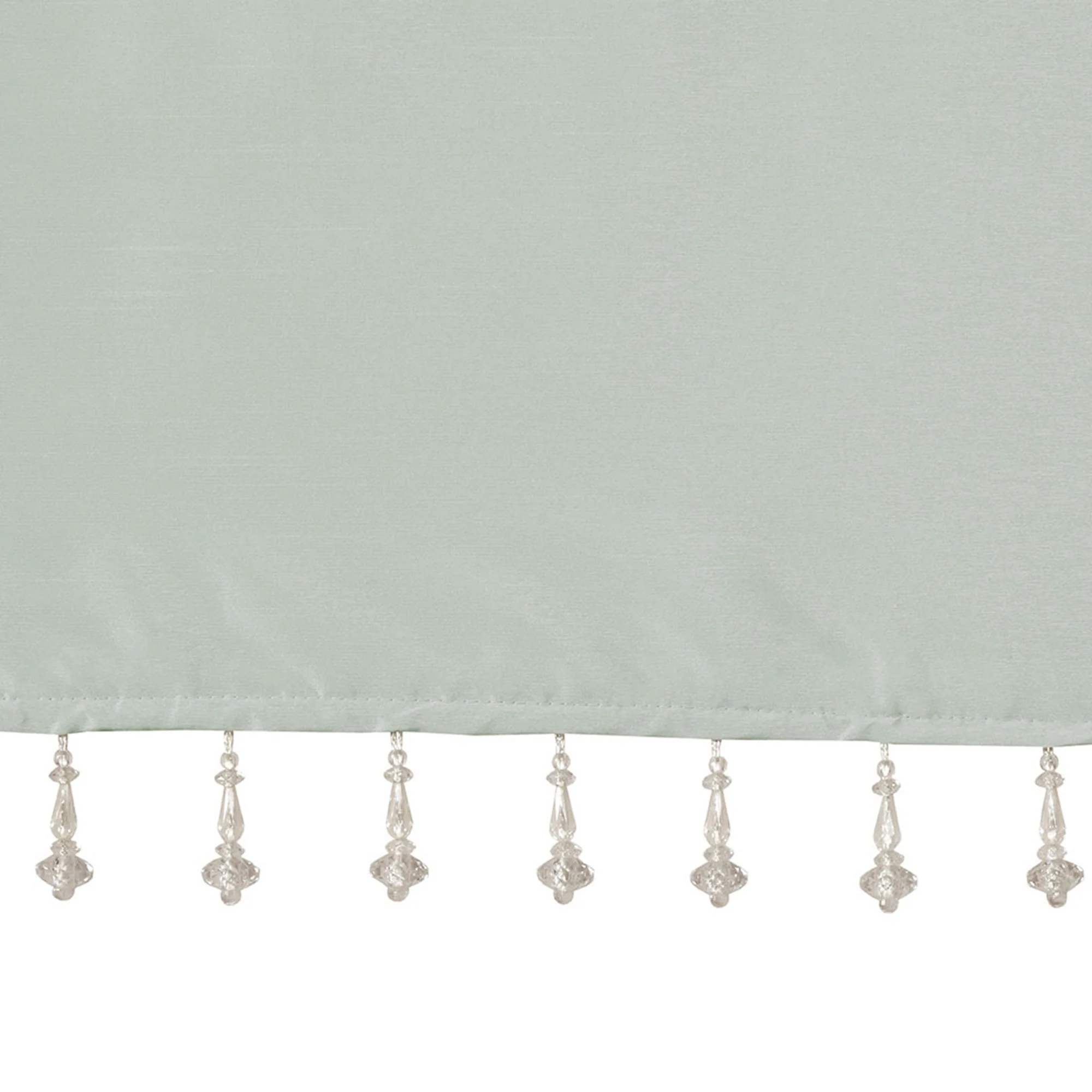 Emilia Lightweight Faux Silk Valance With Beads - Image 35