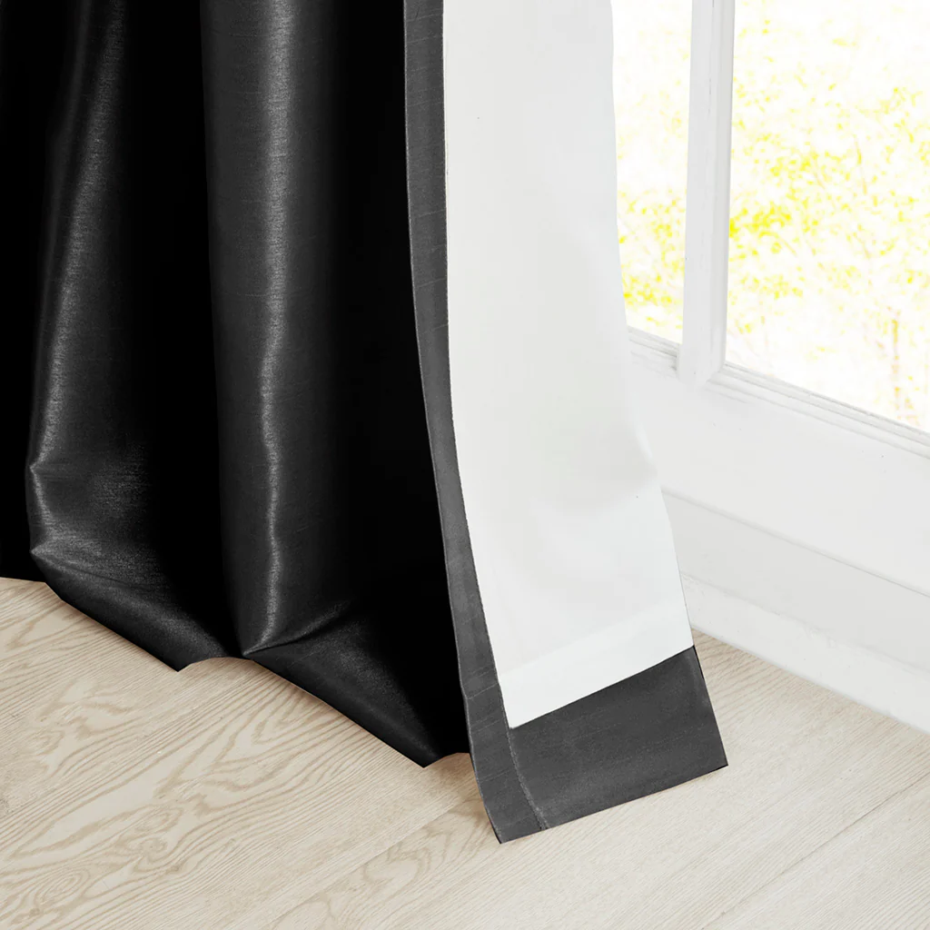 Emilia Twist Tab Lined Window Curtain Panel - Image 50
