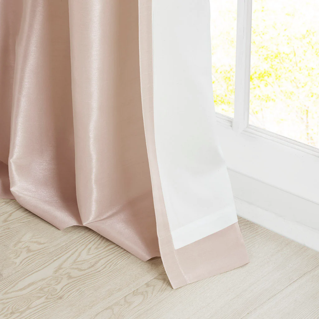 Emilia Twist Tab Lined Window Curtain Panel - Image 53