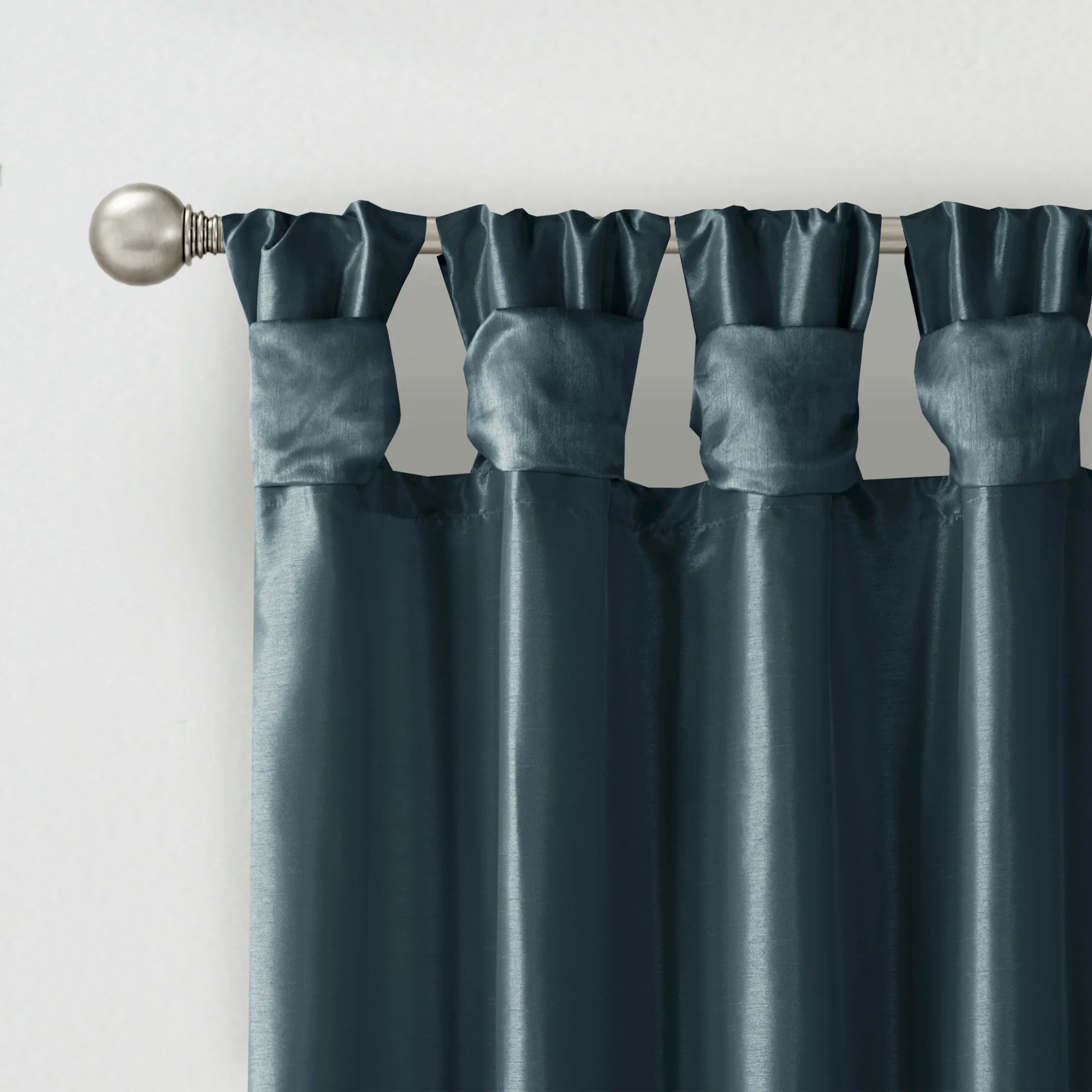 Emilia Twist Tab Lined Window Curtain Panel - Image 57