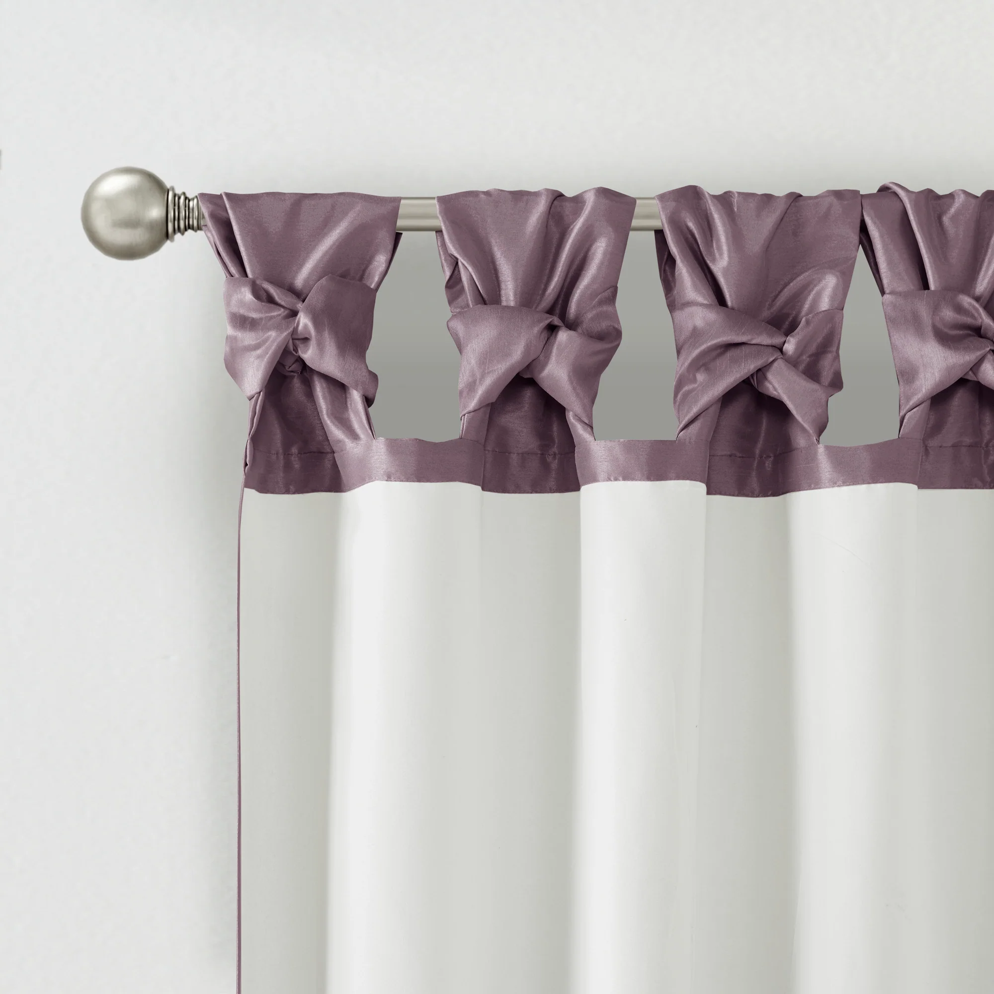 Emilia Twist Tab Lined Window Curtain Panel - Image 66