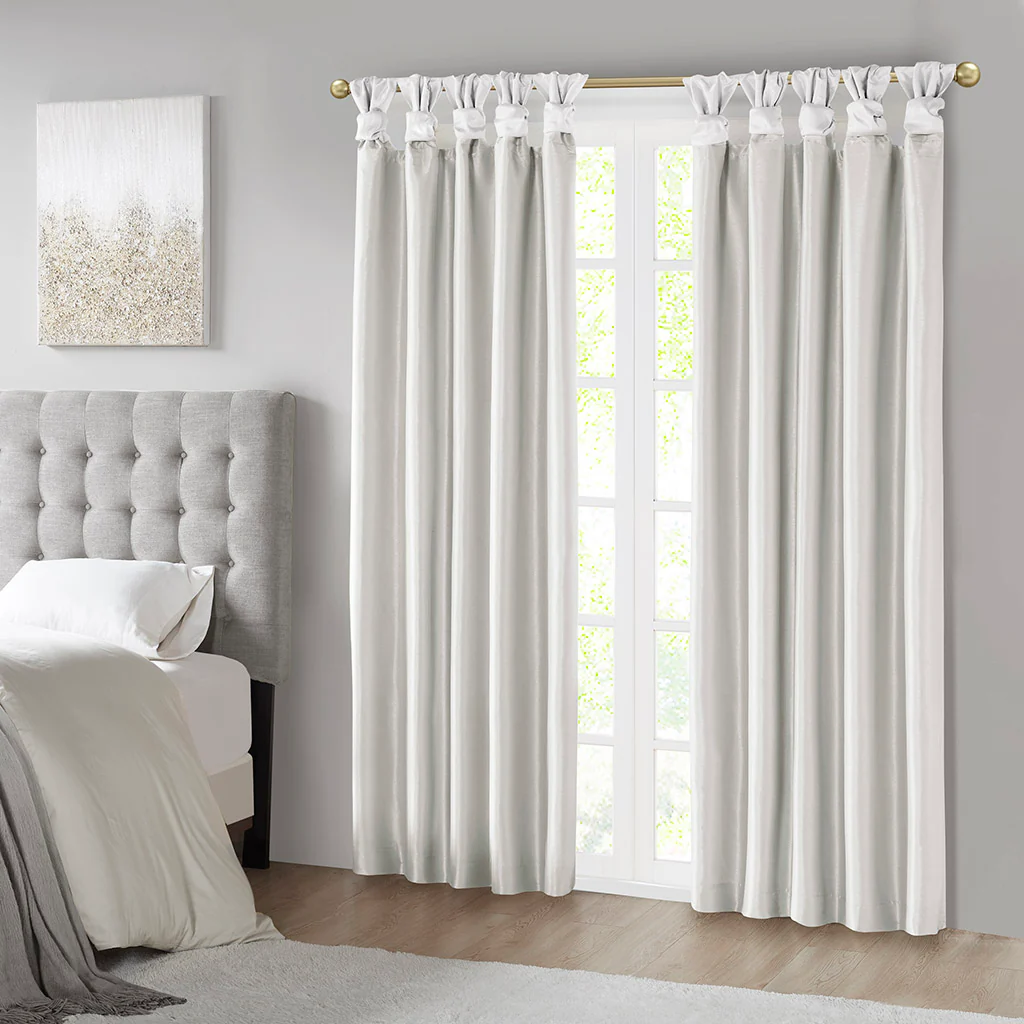 Emilia Twist Tab Total Blackout Window Curtain Panel - Image 12