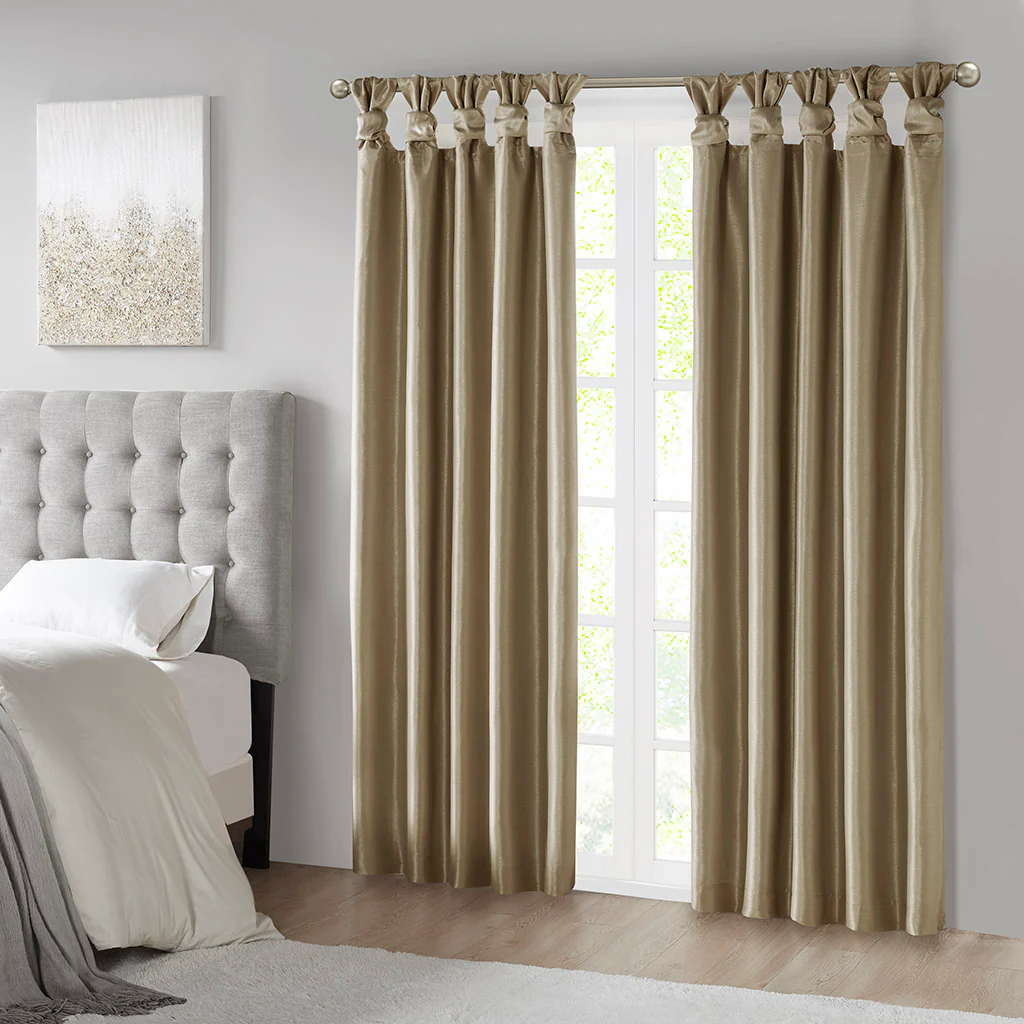 Emilia Twist Tab Total Blackout Window Curtain Panel - Image 13