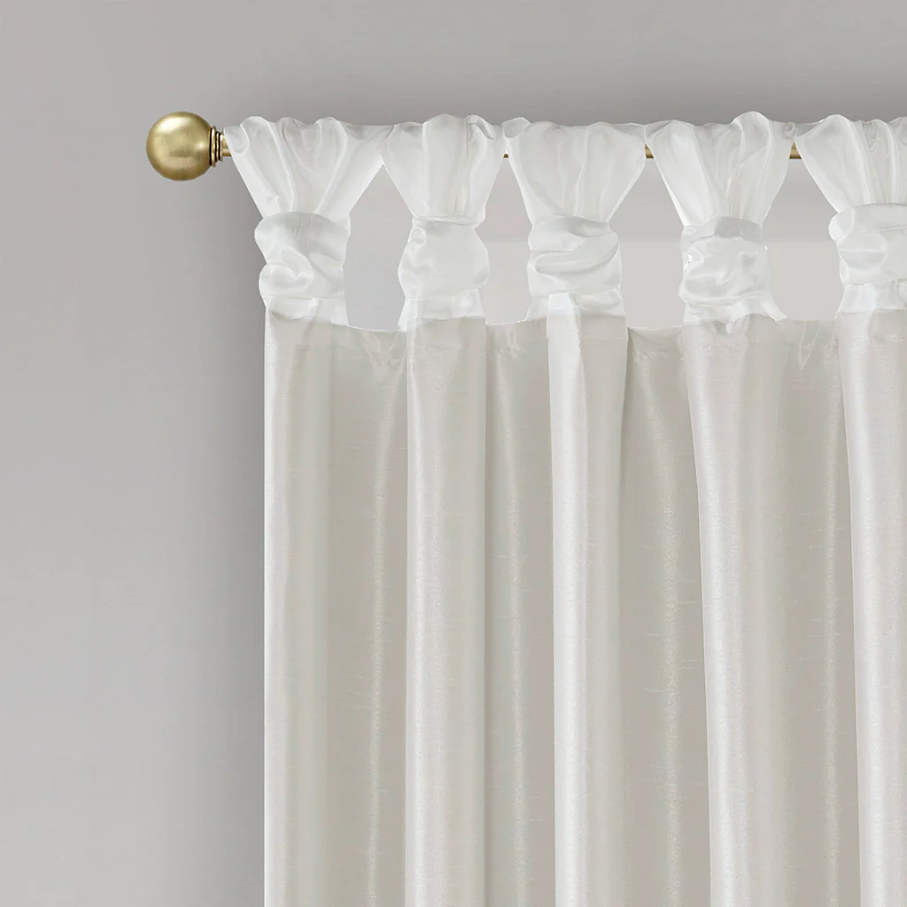 Emilia Twist Tab Total Blackout Window Curtain Panel - Image 17