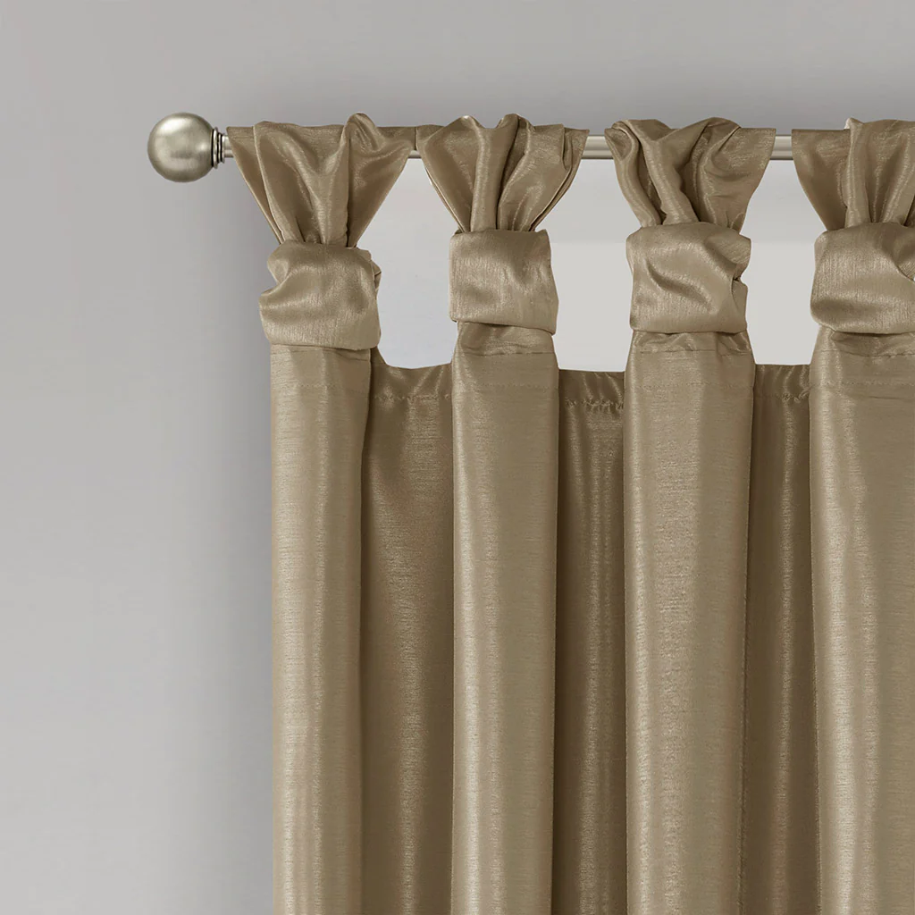 Emilia Twist Tab Total Blackout Window Curtain Panel - Image 18