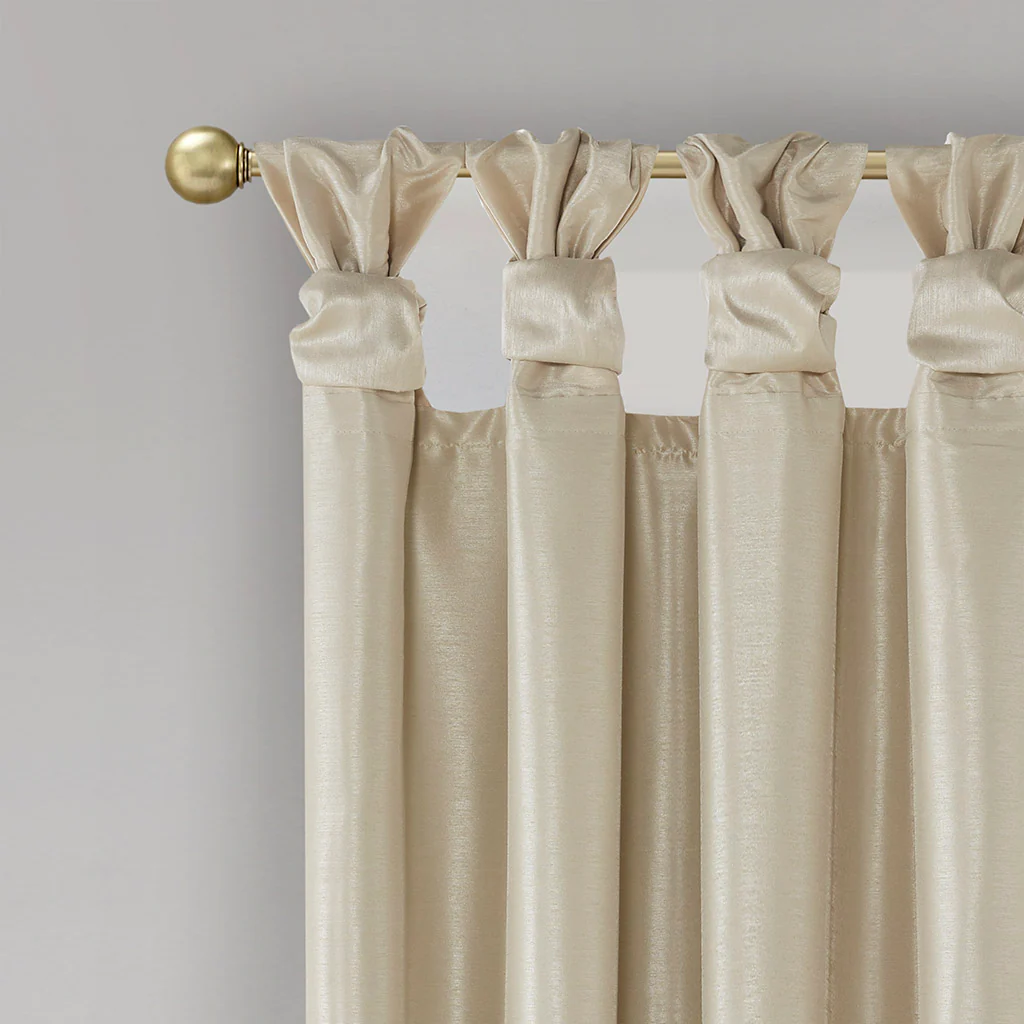 Emilia Twist Tab Total Blackout Window Curtain Panel - Image 19