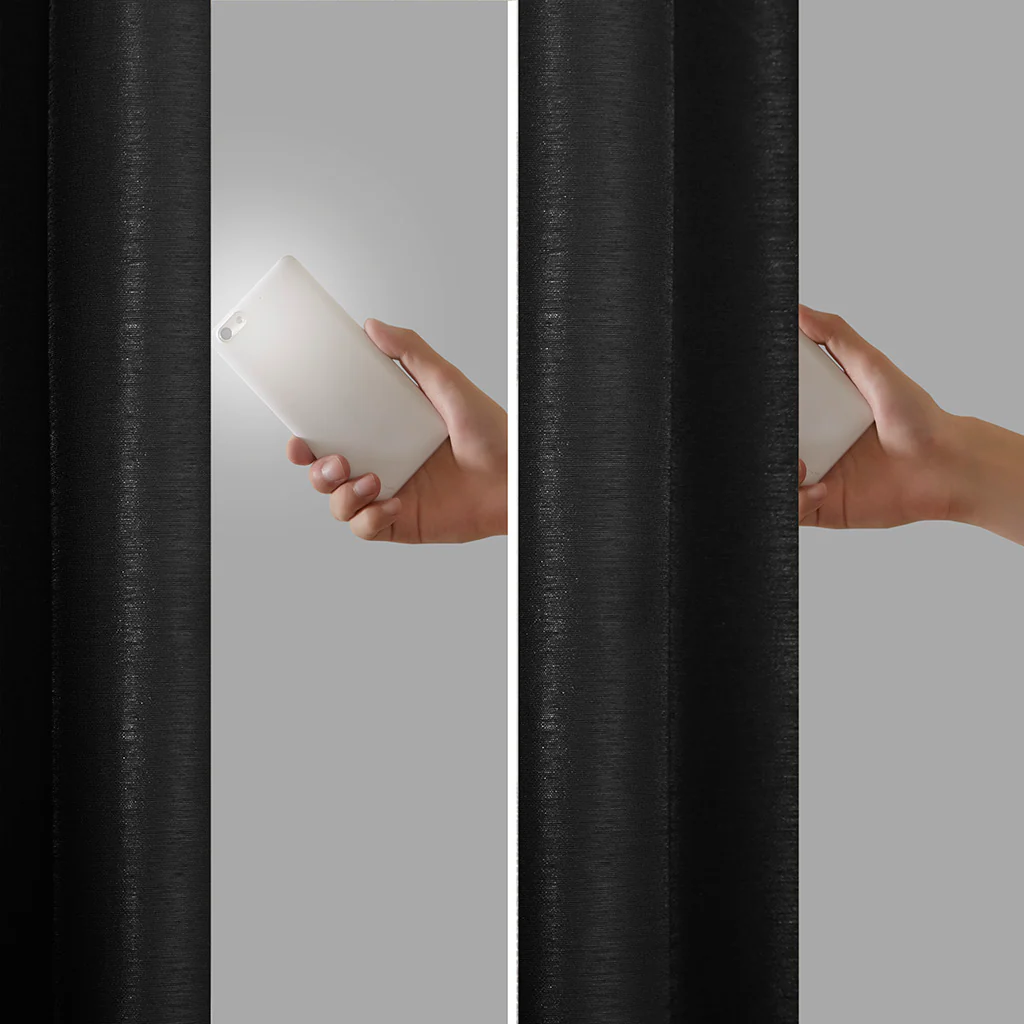 Emilia Twist Tab Total Blackout Window Curtain Panel - Image 31