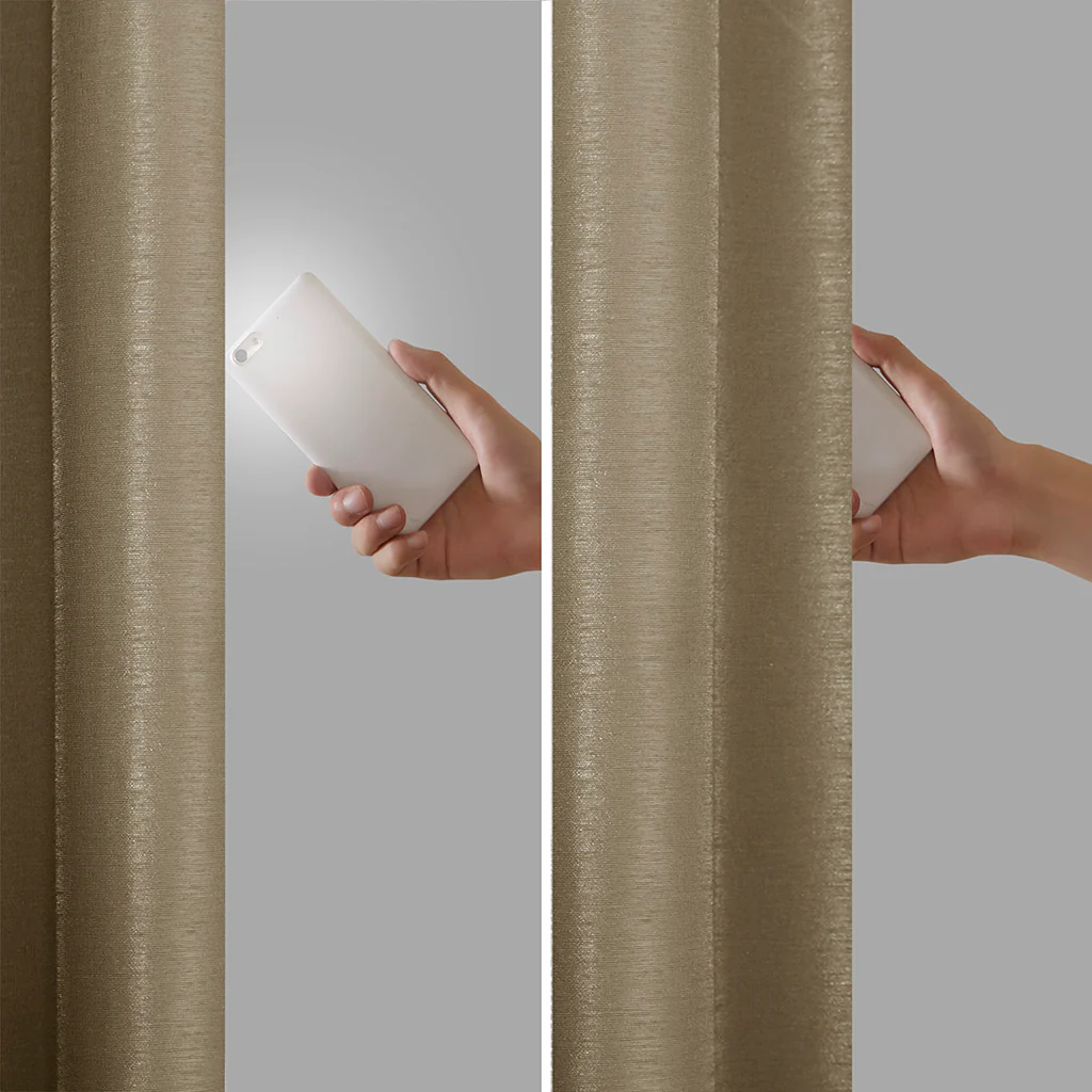 Emilia Twist Tab Total Blackout Window Curtain Panel - Image 33