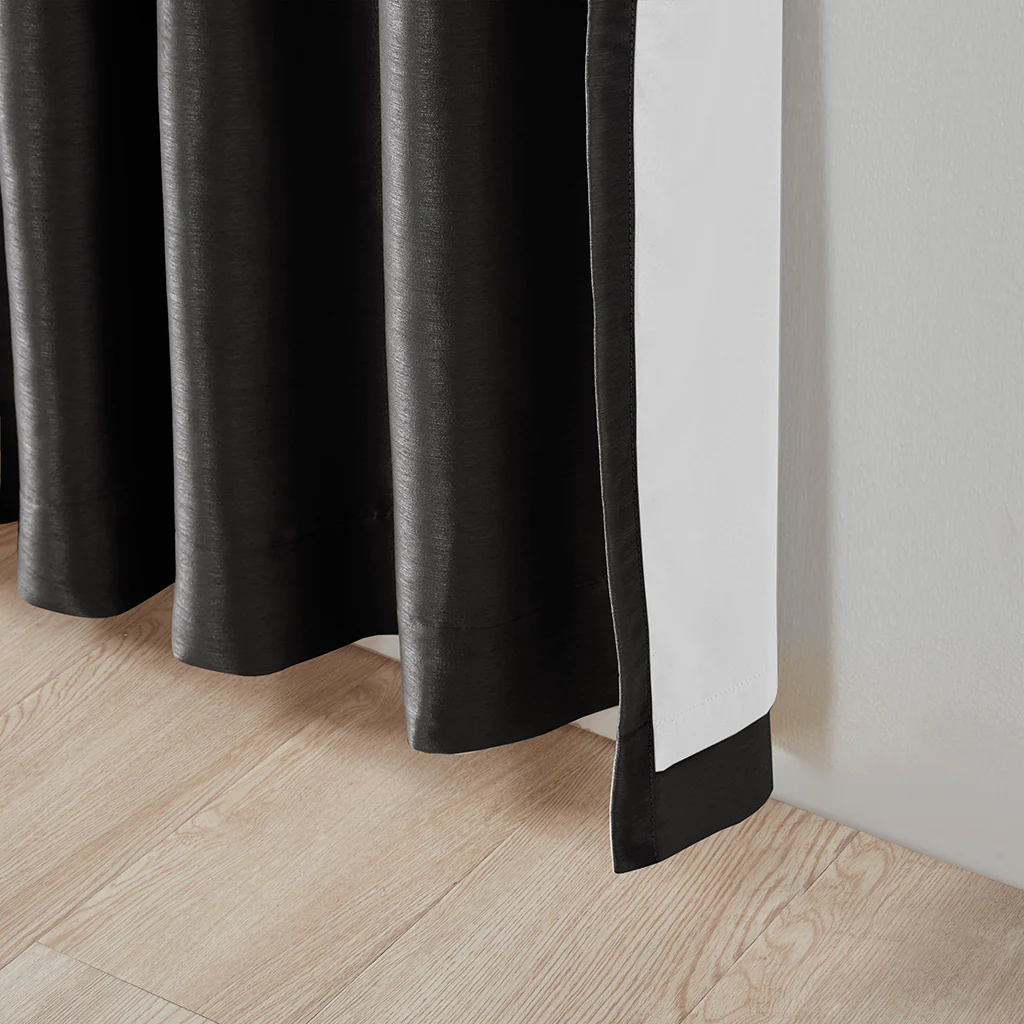 Emilia Twist Tab Total Blackout Window Curtain Panel - Image 36