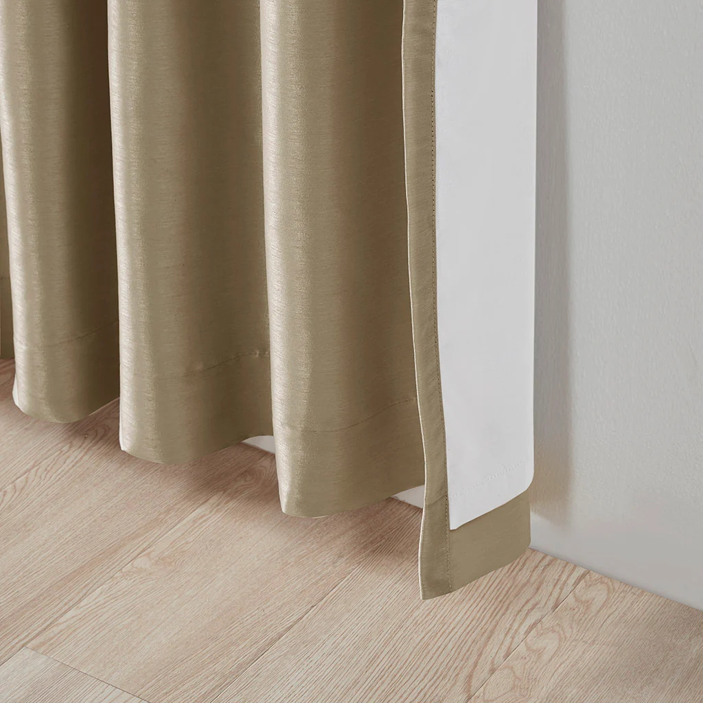 Emilia Twist Tab Total Blackout Window Curtain Panel - Image 38