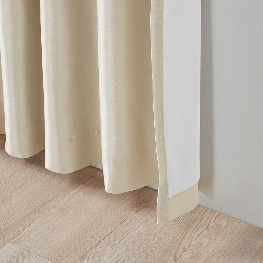 Emilia Twist Tab Total Blackout Window Curtain Panel - Image 39