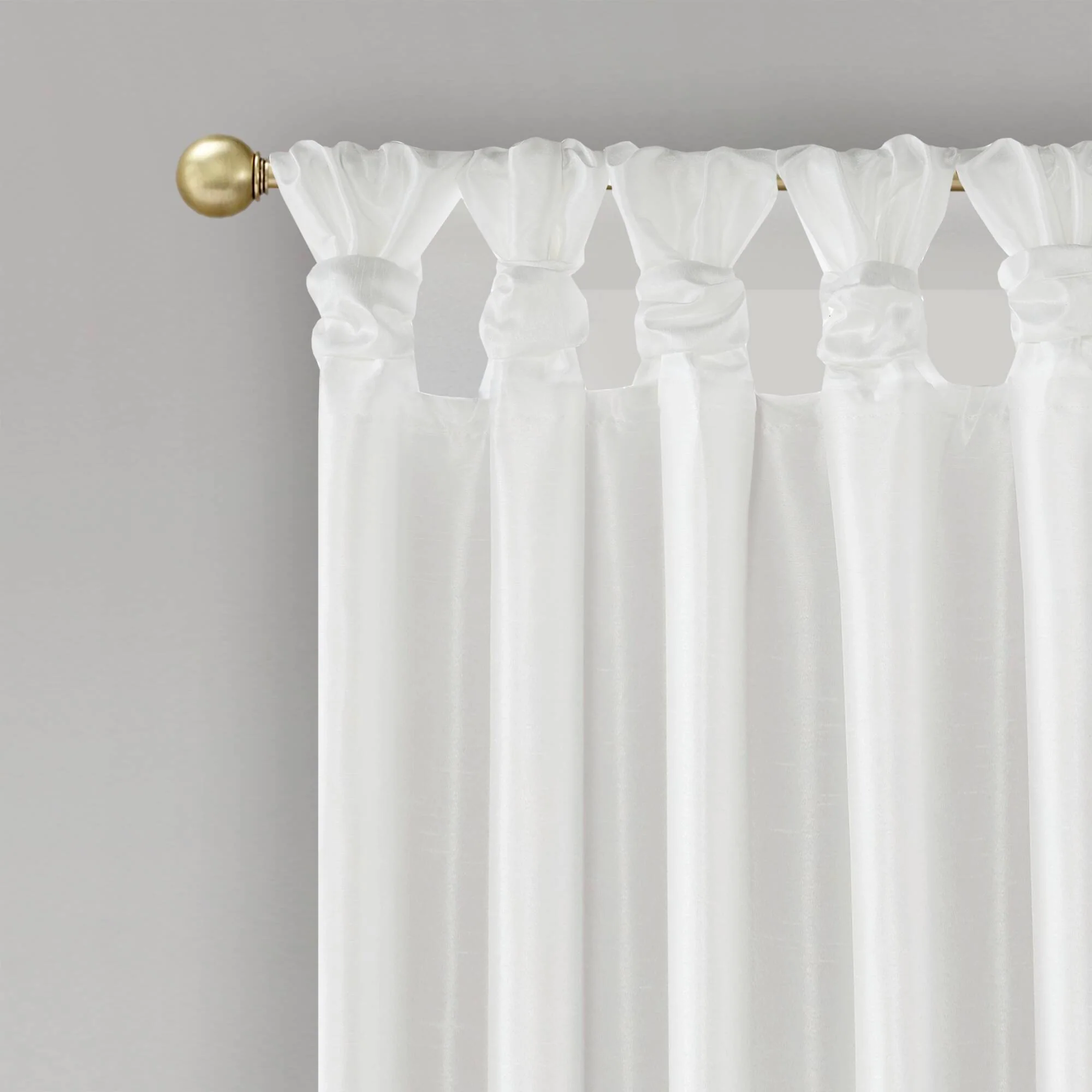 Emilia Twist Tab Total Blackout Window Curtain Panel - Image 64