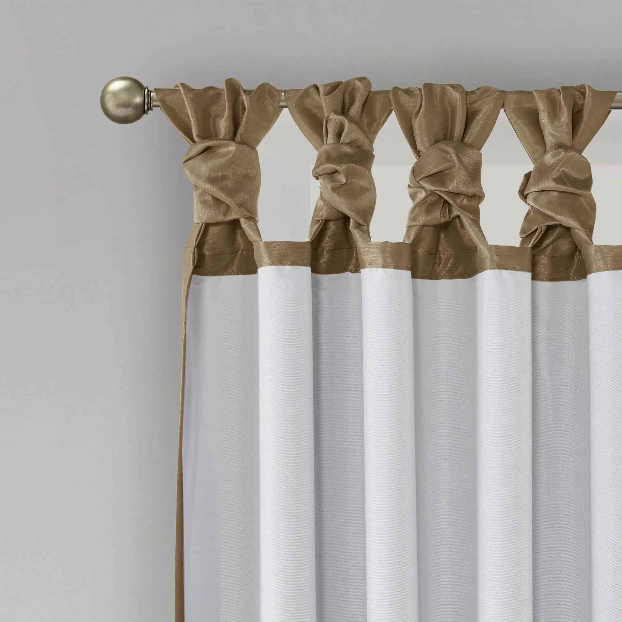 Emilia Twist Tab Total Blackout Window Curtain Panel - Image 67