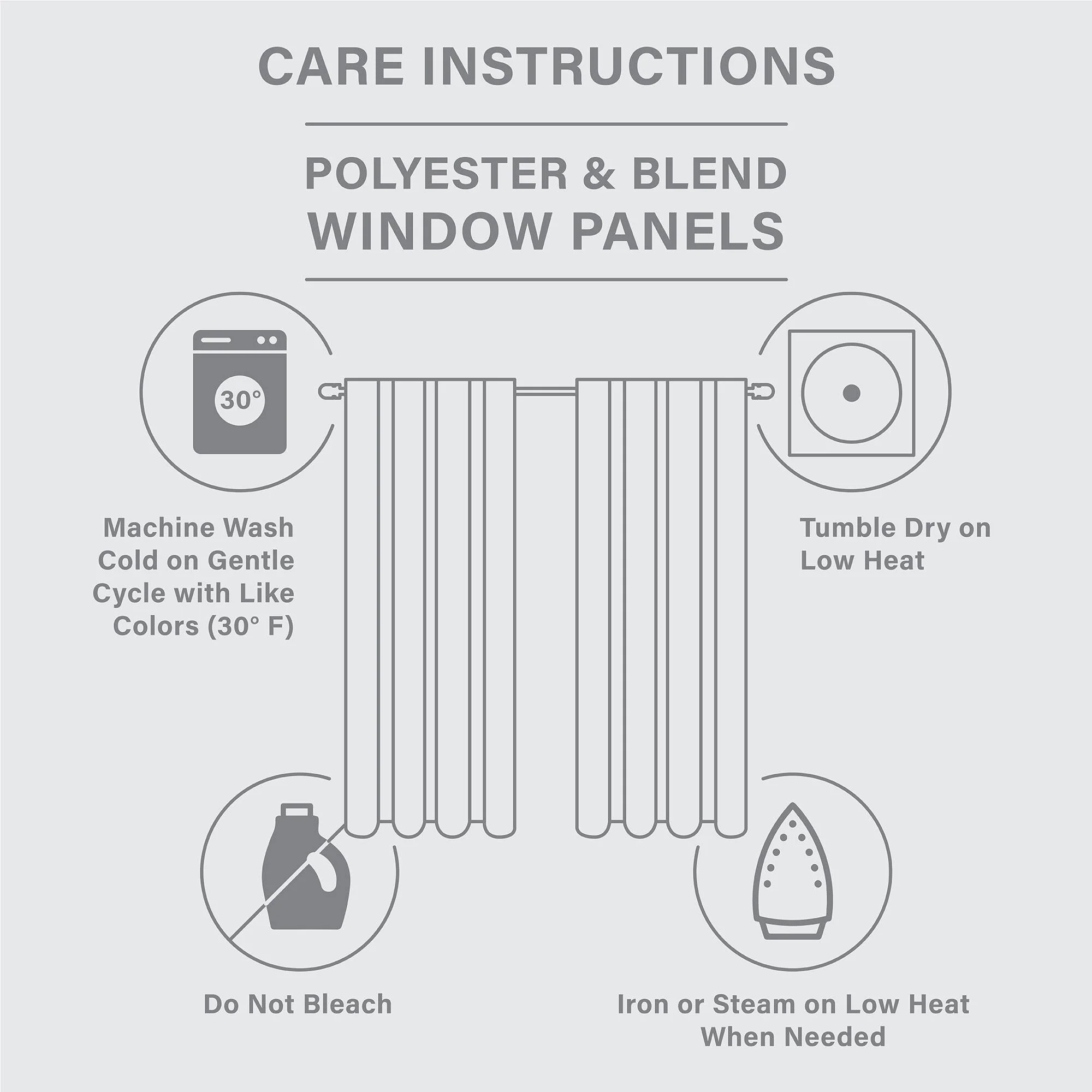 Emilia Twist Tab Total Blackout Window Curtain Panel - Image 75