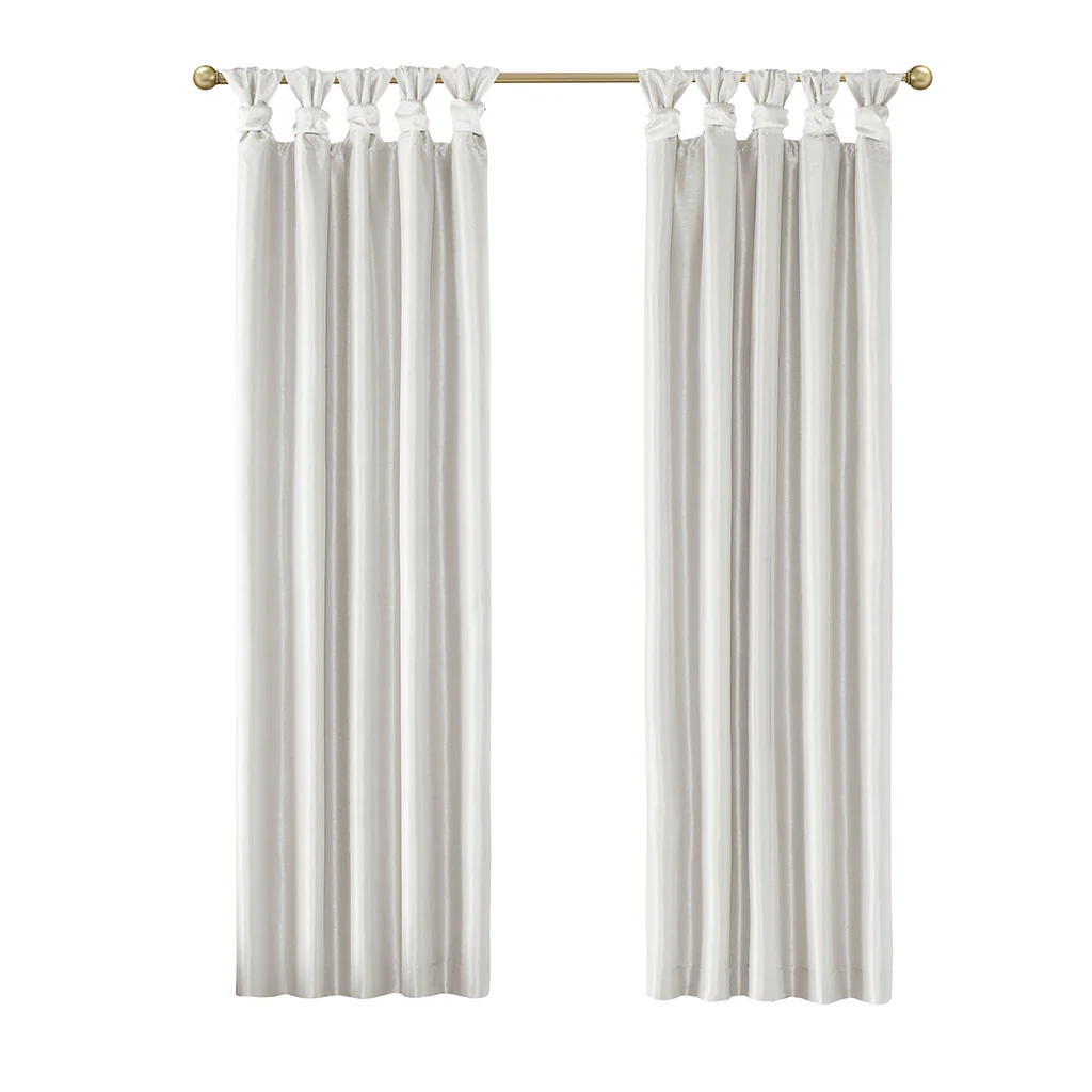 Emilia Twist Tab Total Blackout Window Curtain Panel - Image 8