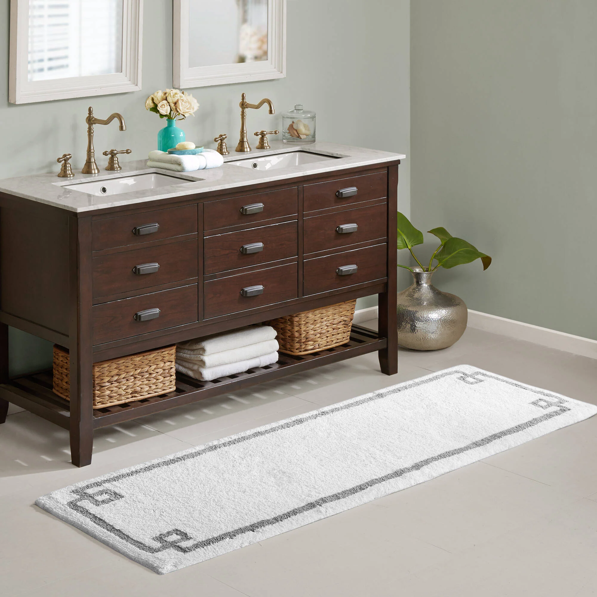 Evan Cotton Tufted Bath Rug 24x72 - Image 115