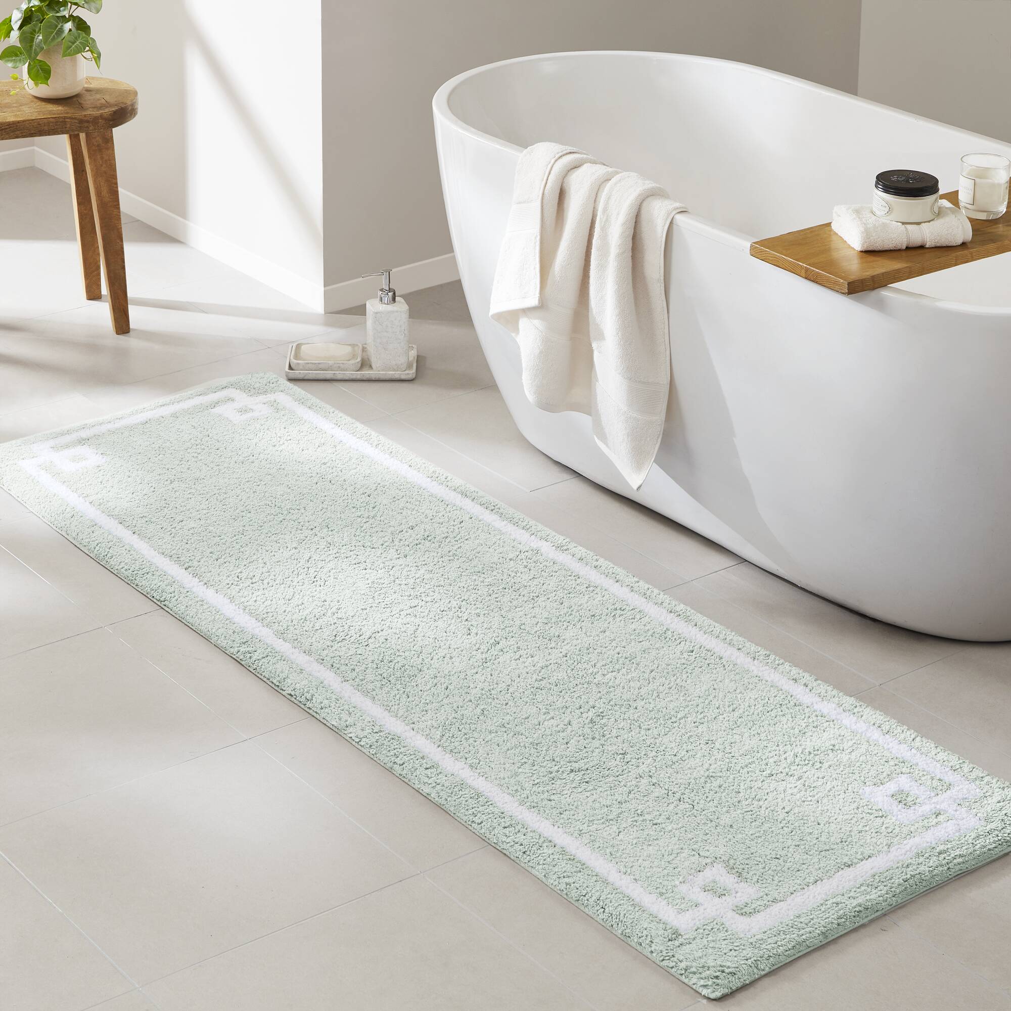 Evan Cotton Tufted Bath Rug 24x72 - Image 4