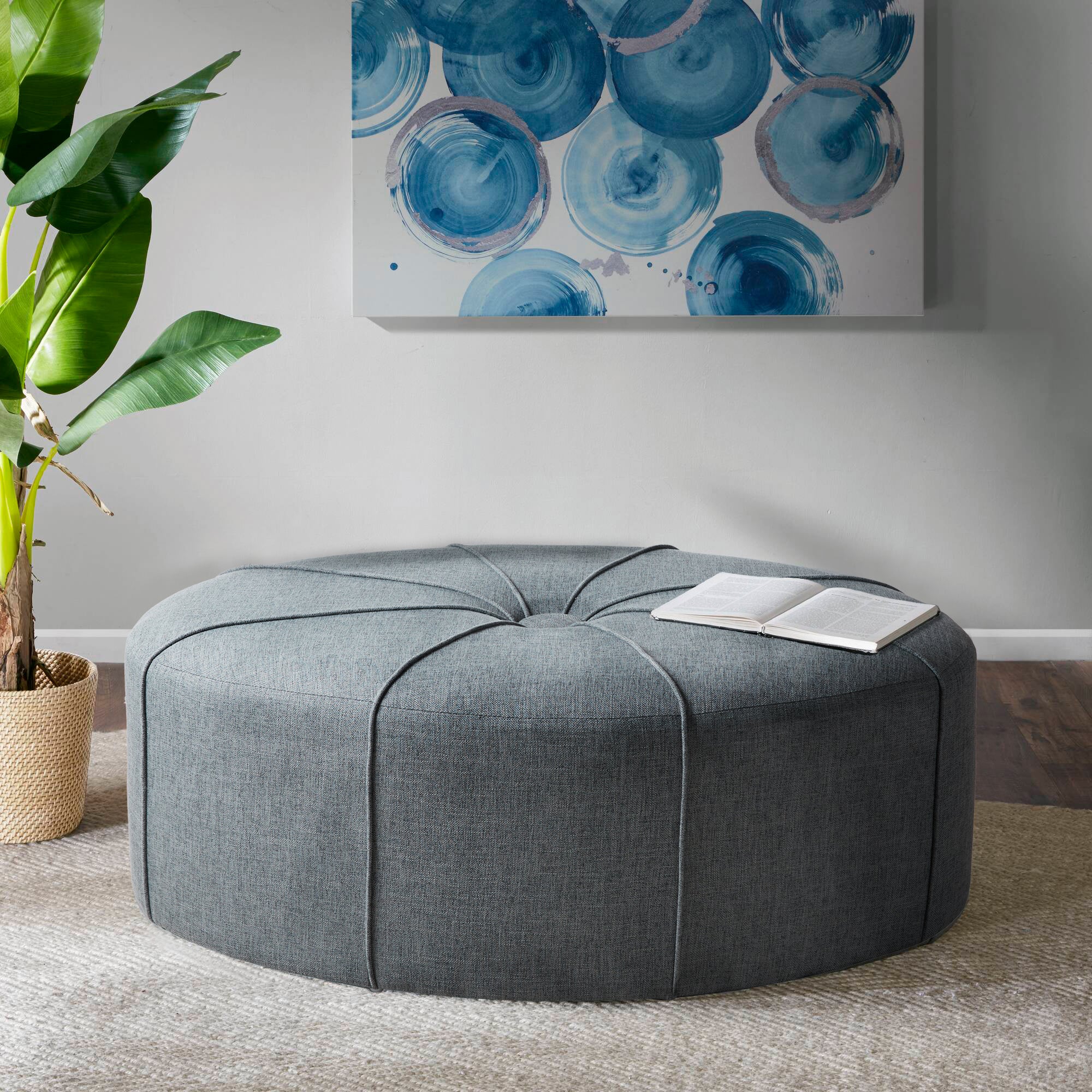 Ferris Oval Ottoman - Image 2